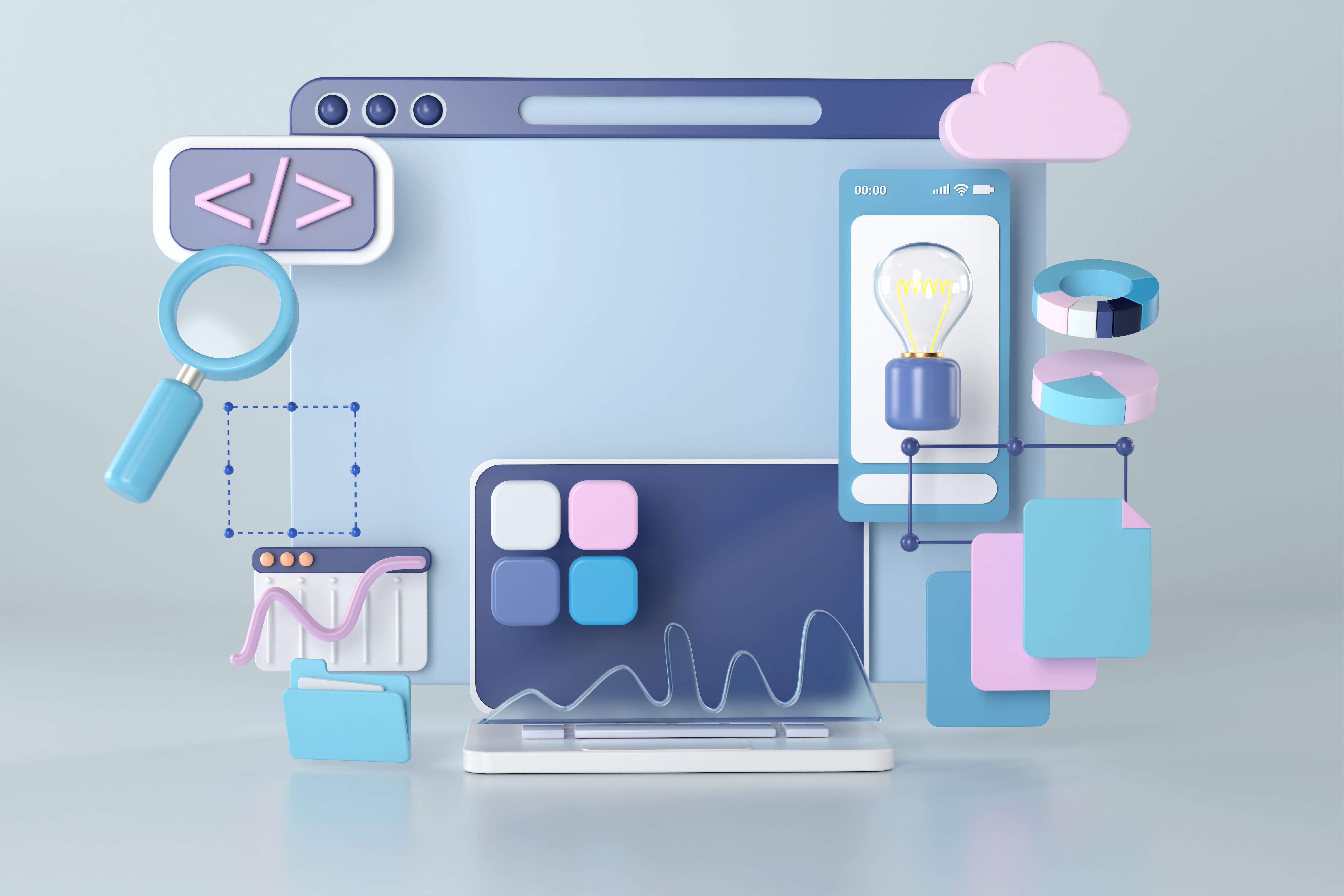 digital platform user interface