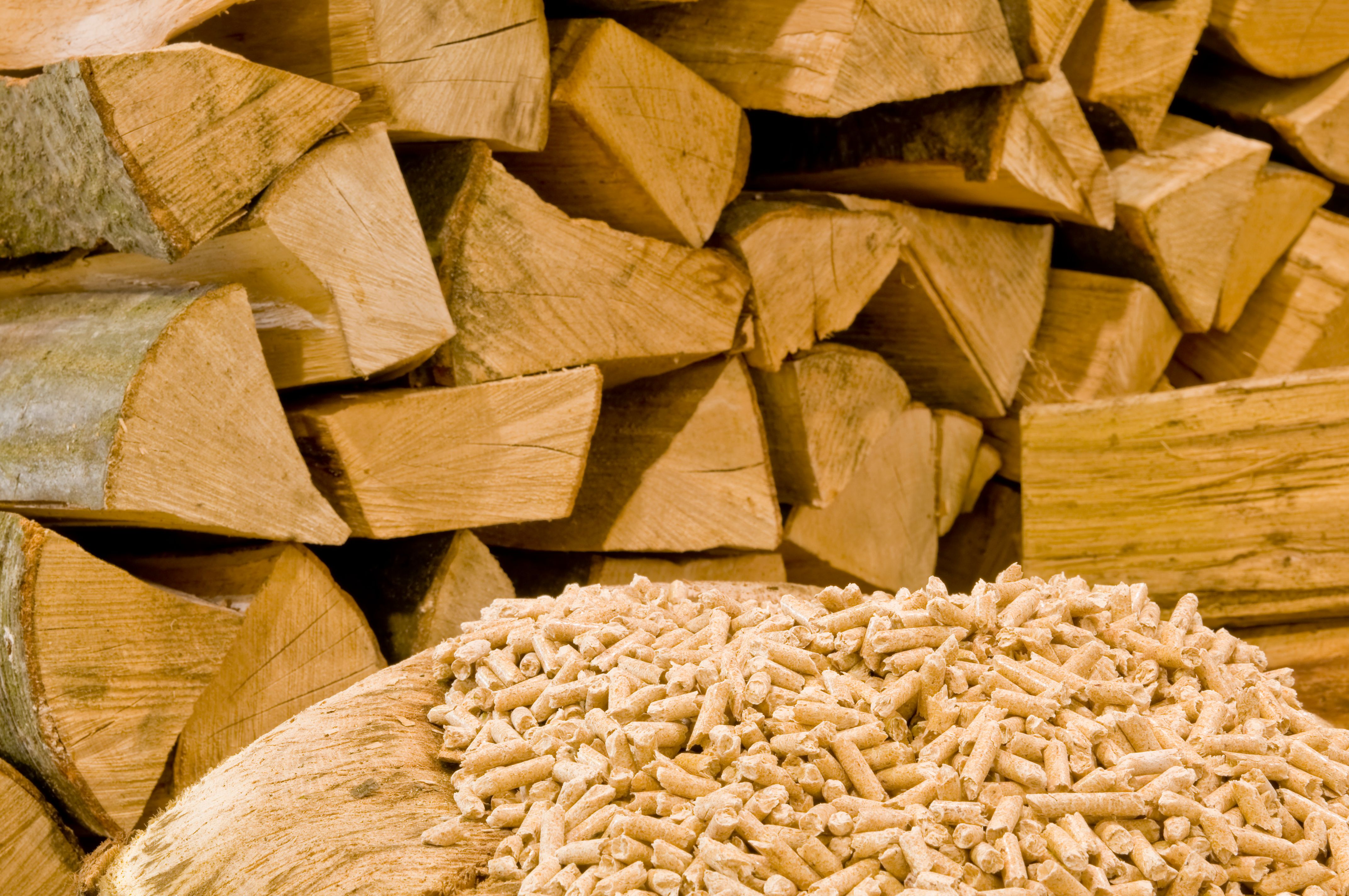 wood pellets