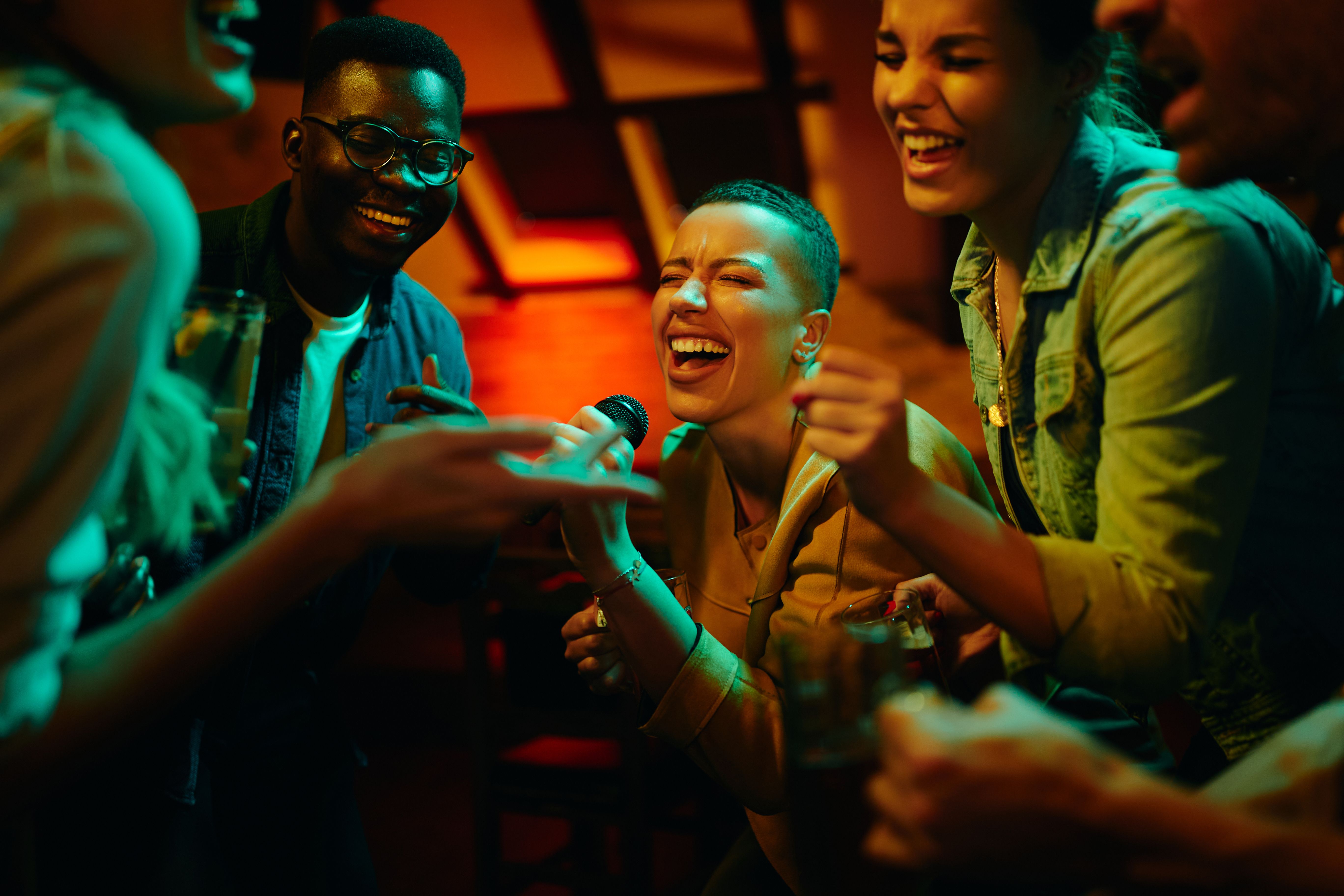 group singing