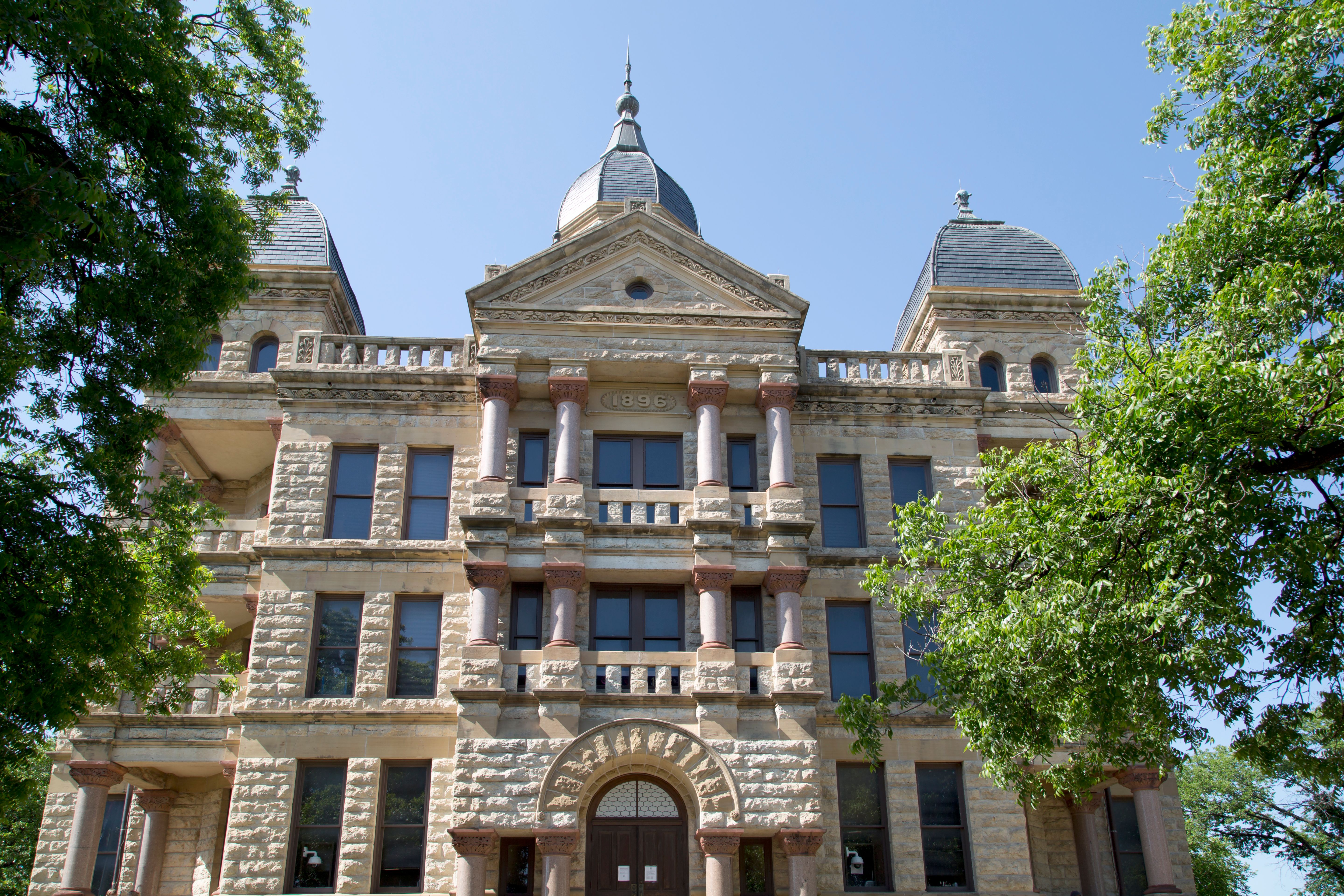 Historic building Denton Country Courthouse