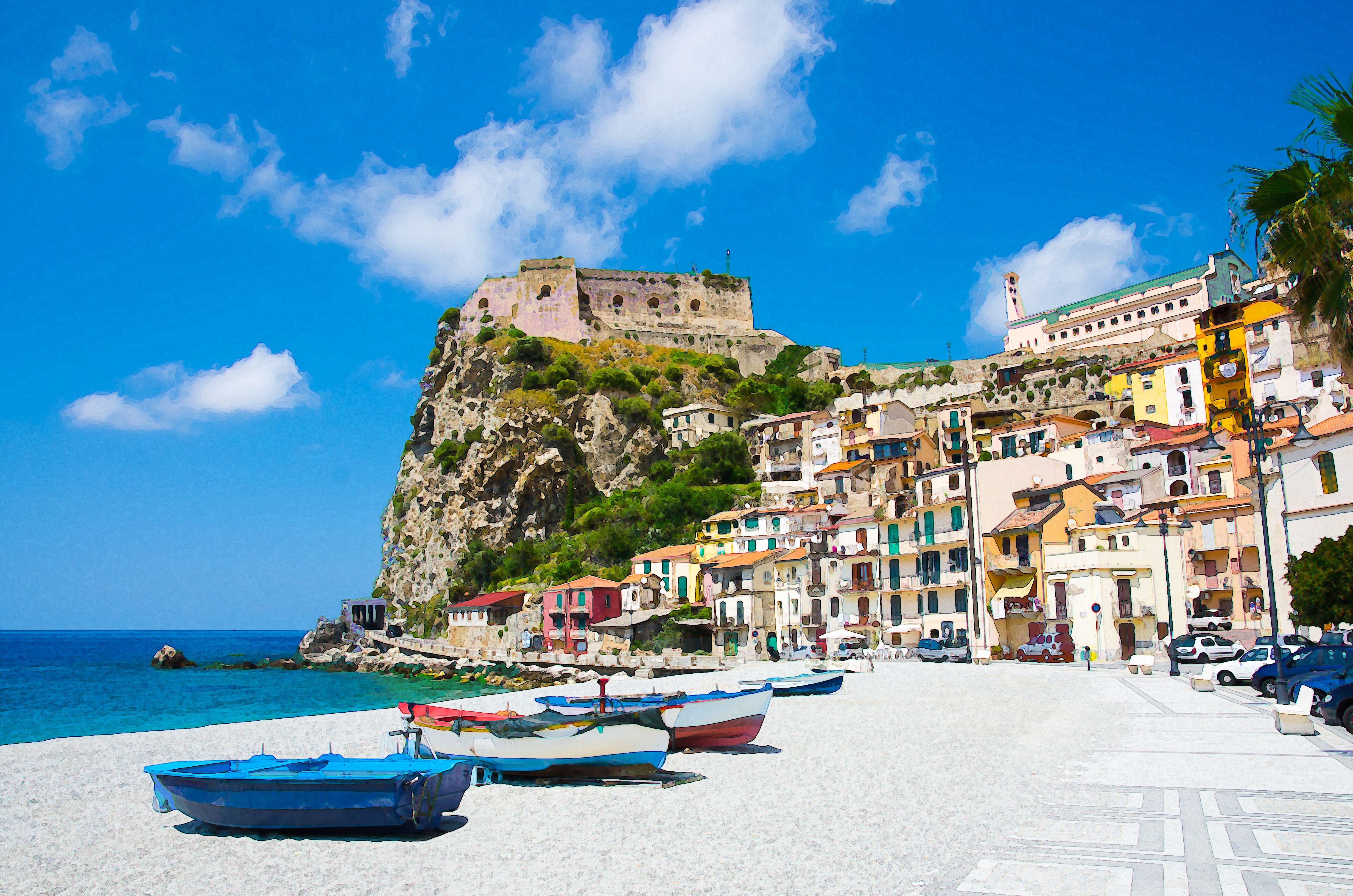 calabria winter coast