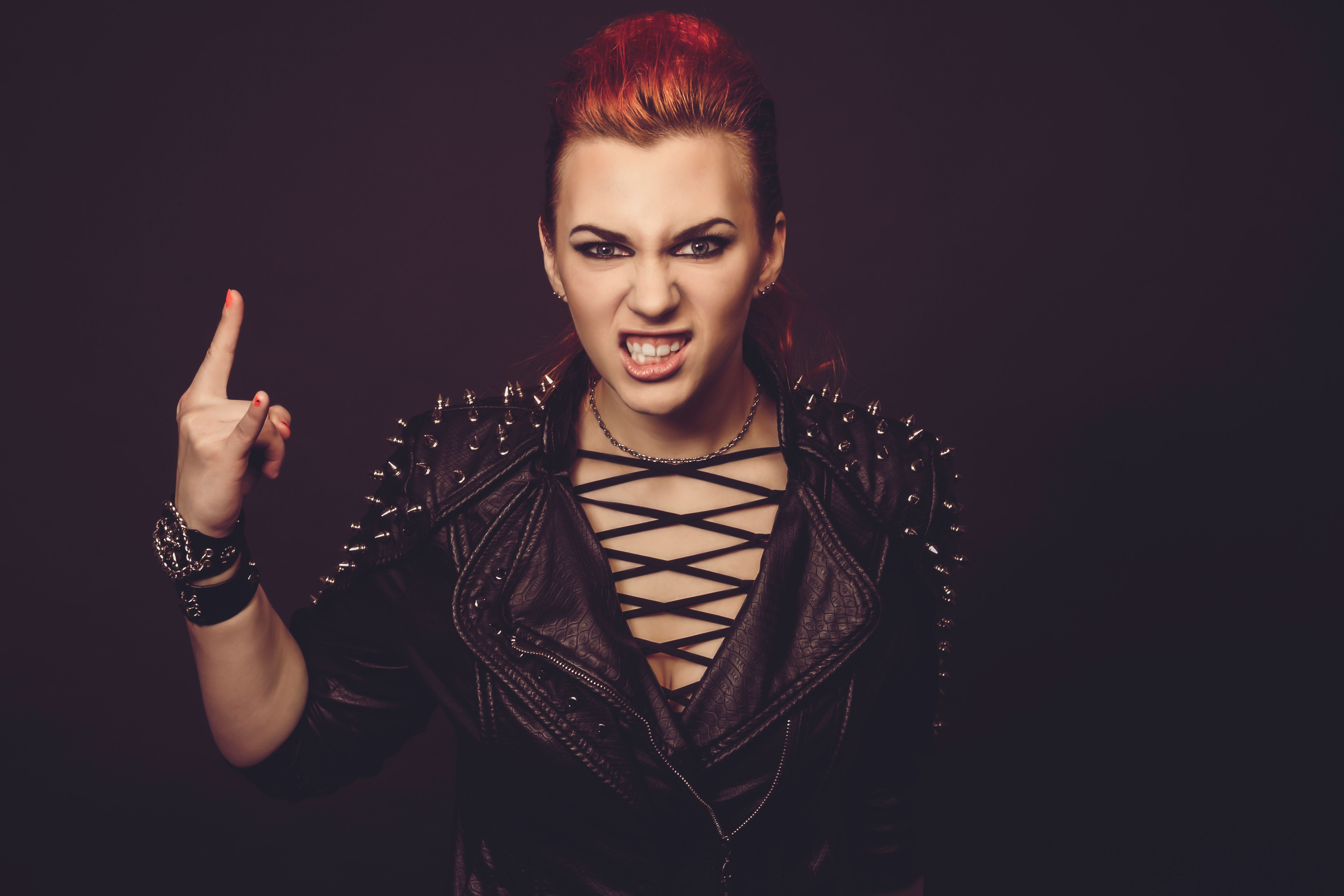 horror metal fashion