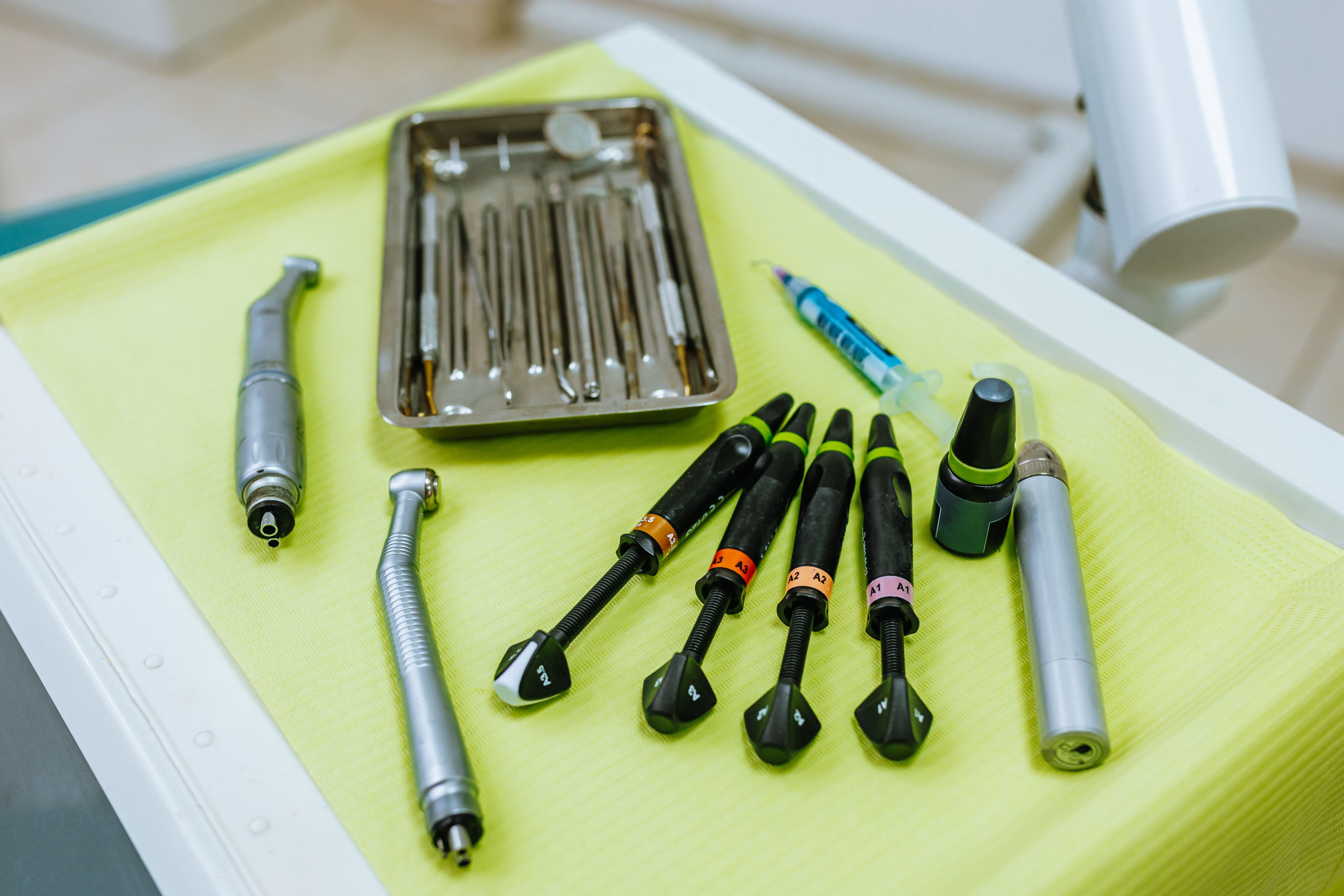 teeth whitening process