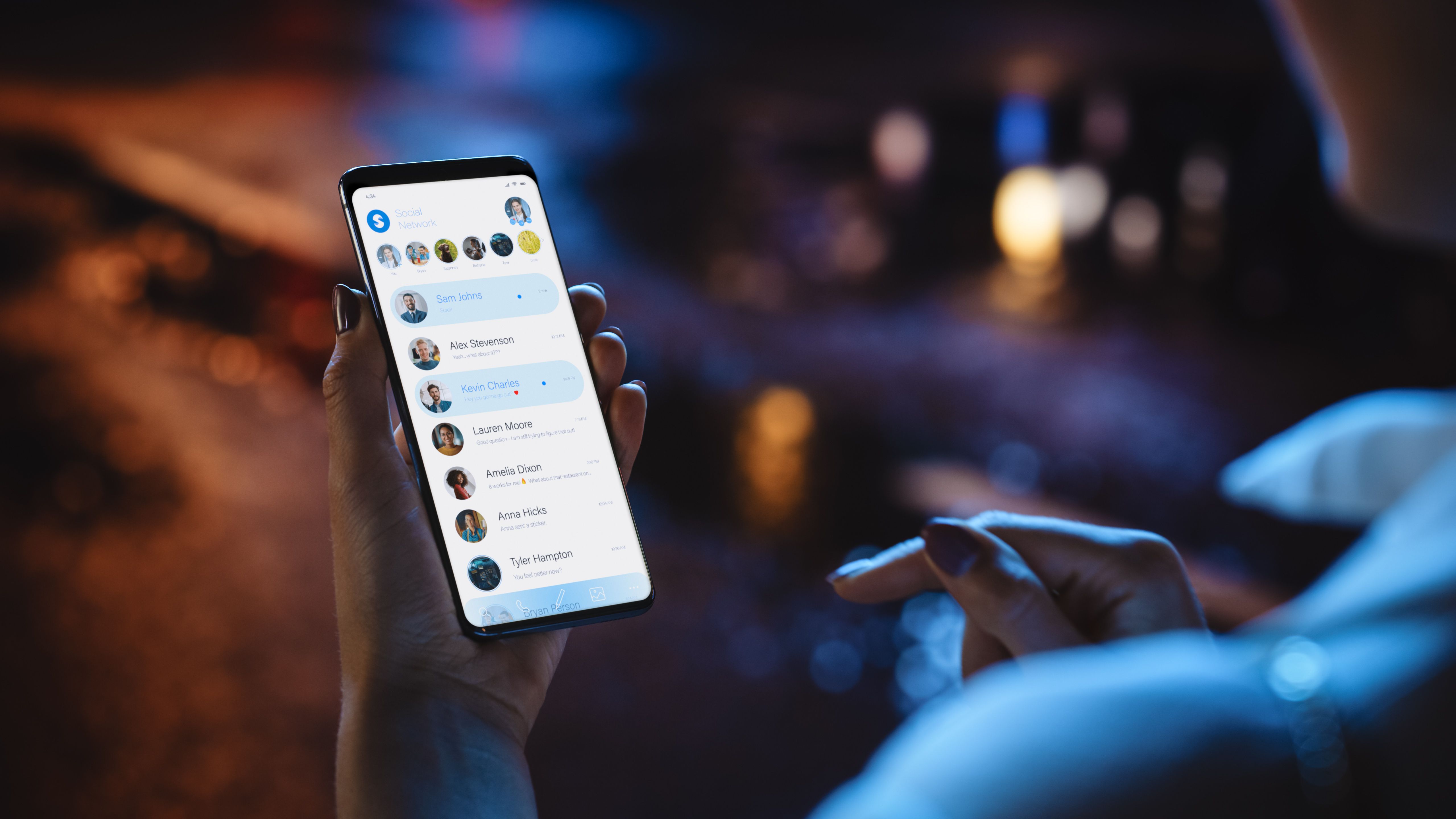shore app interface