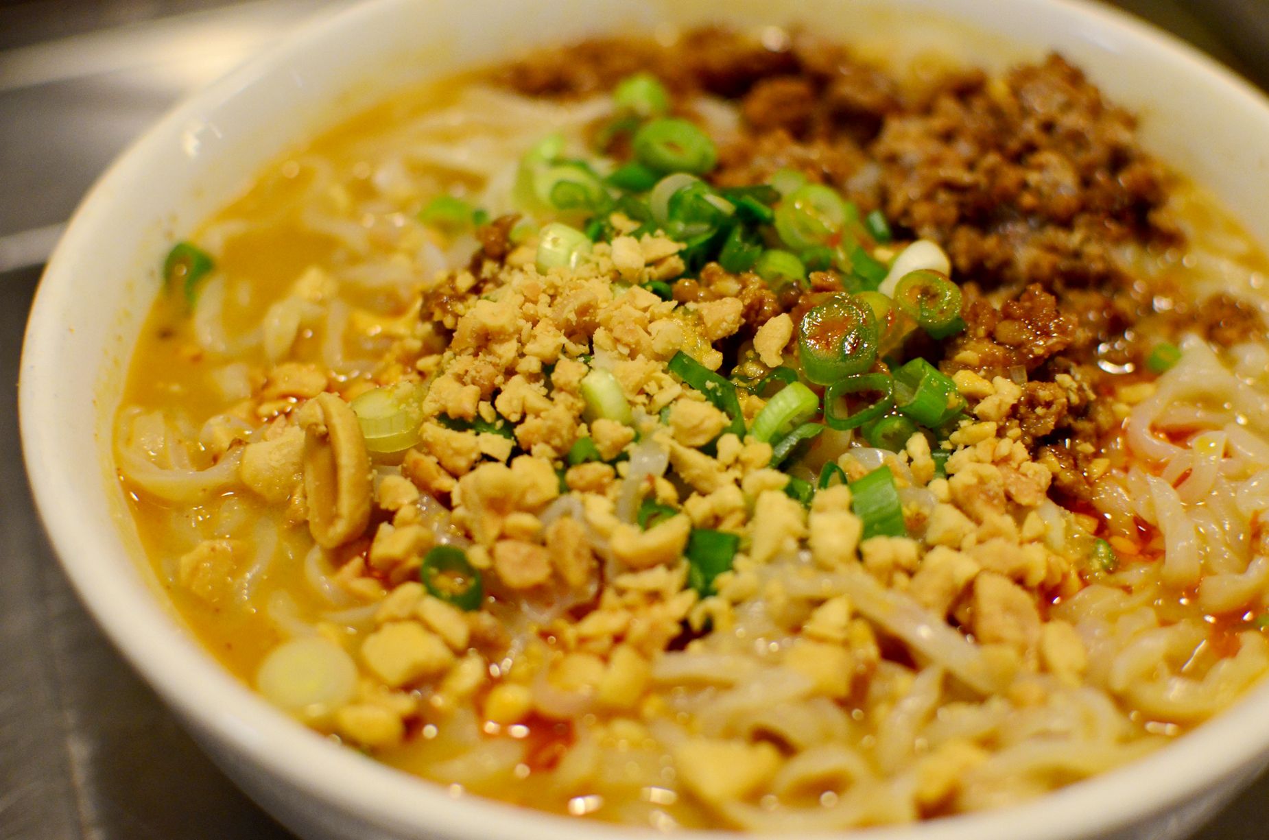 spicy peanut noodles