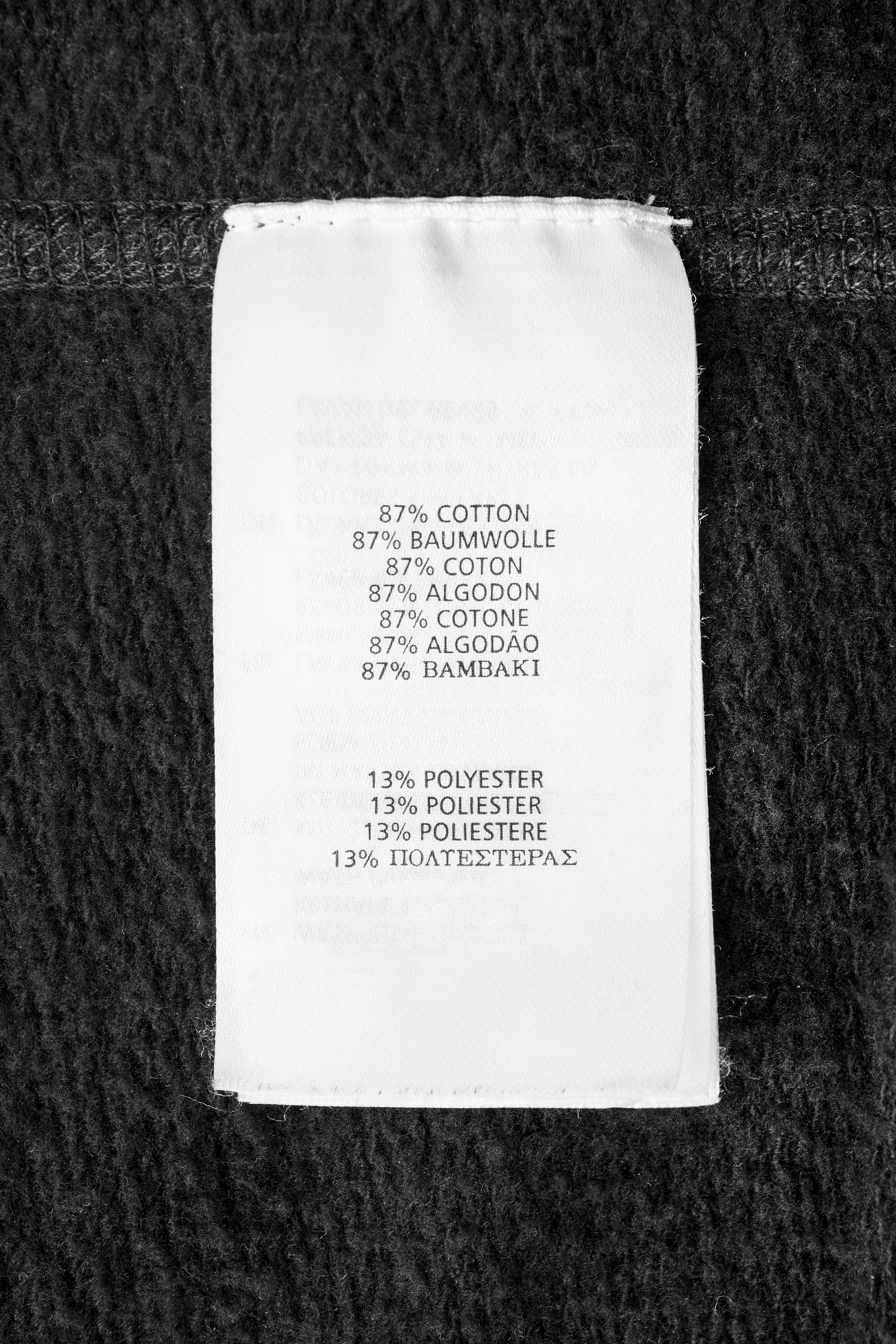 composição etiqueta