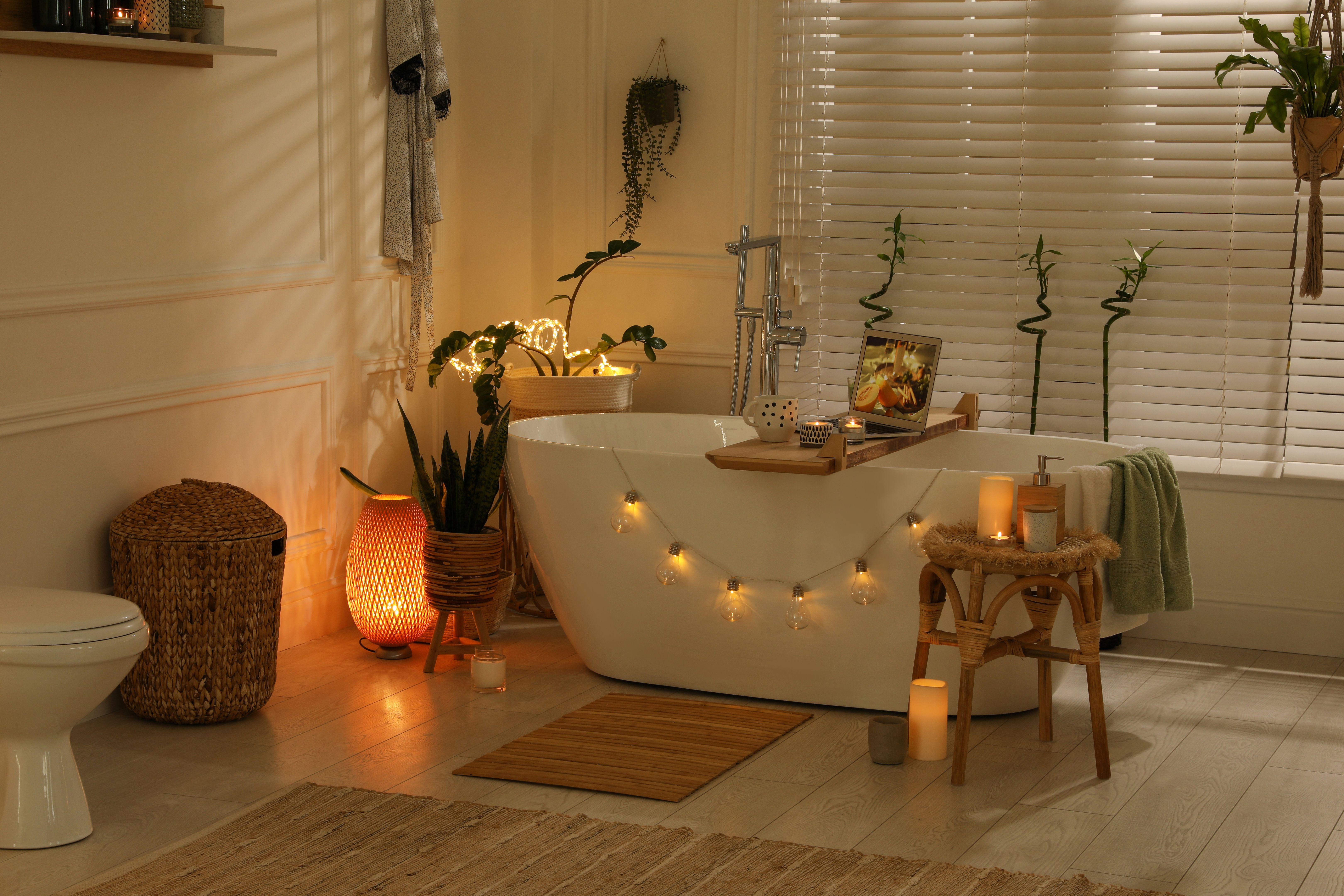 cozy bathroom