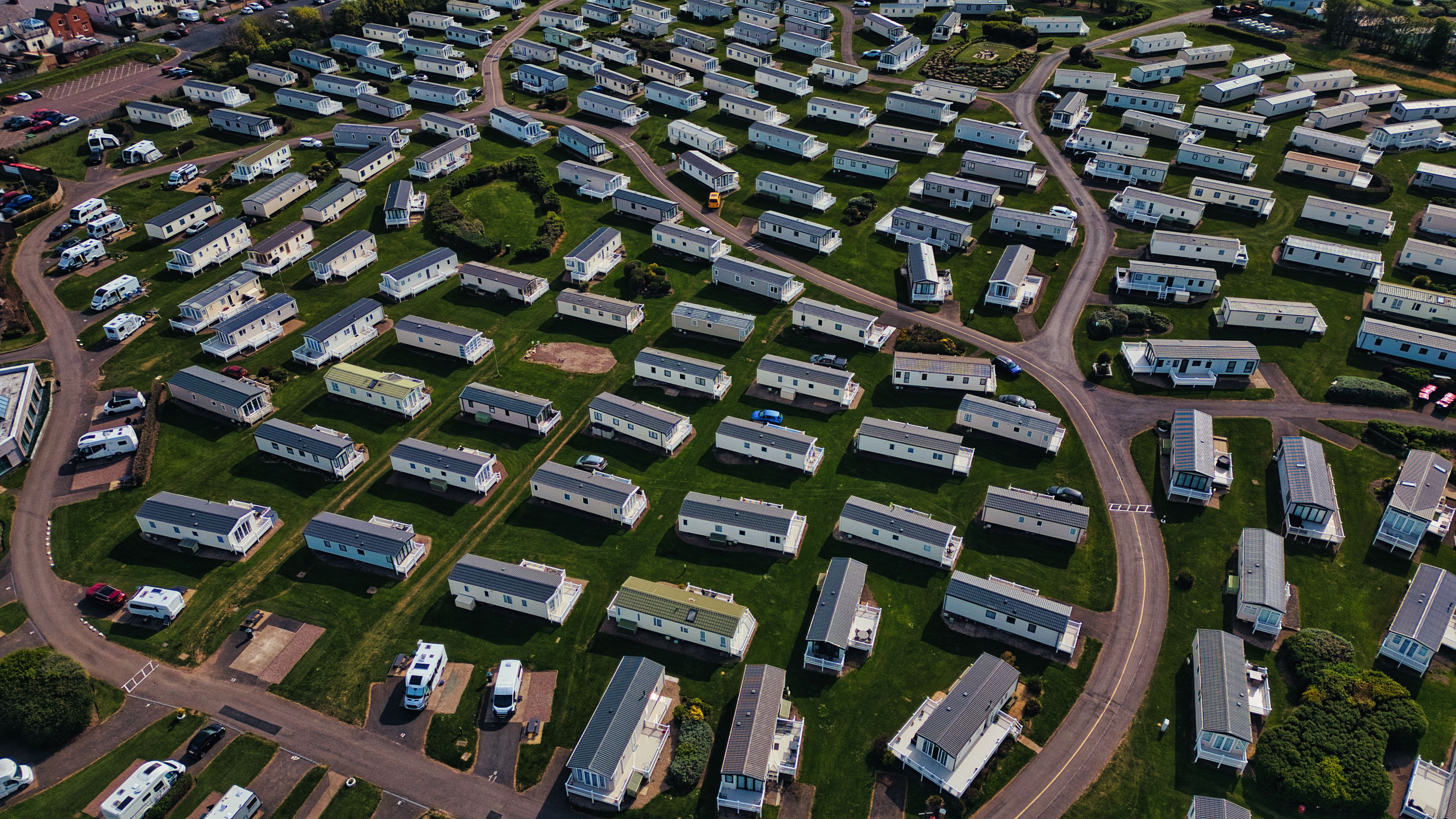 mobile home park landscaping