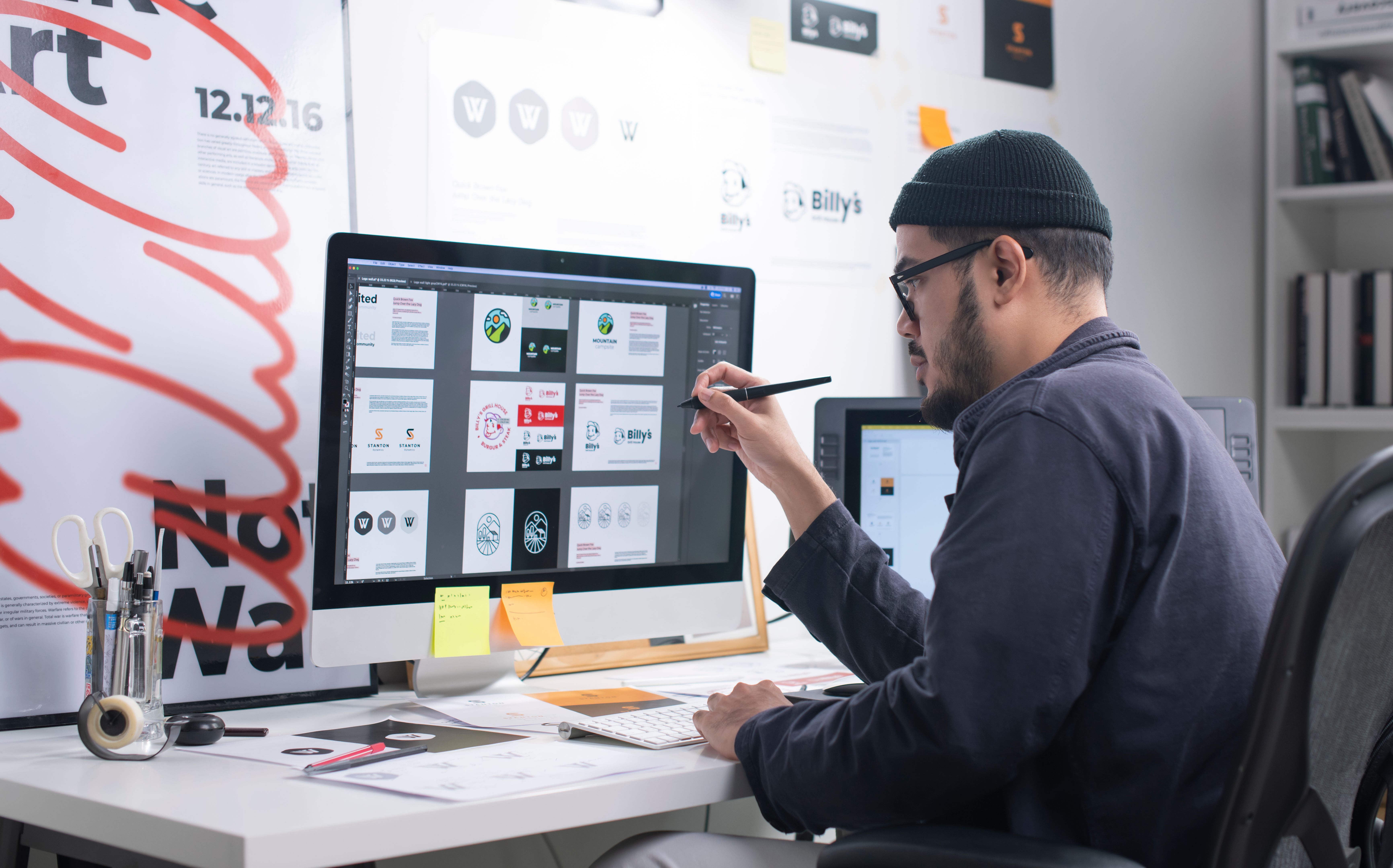 designer working