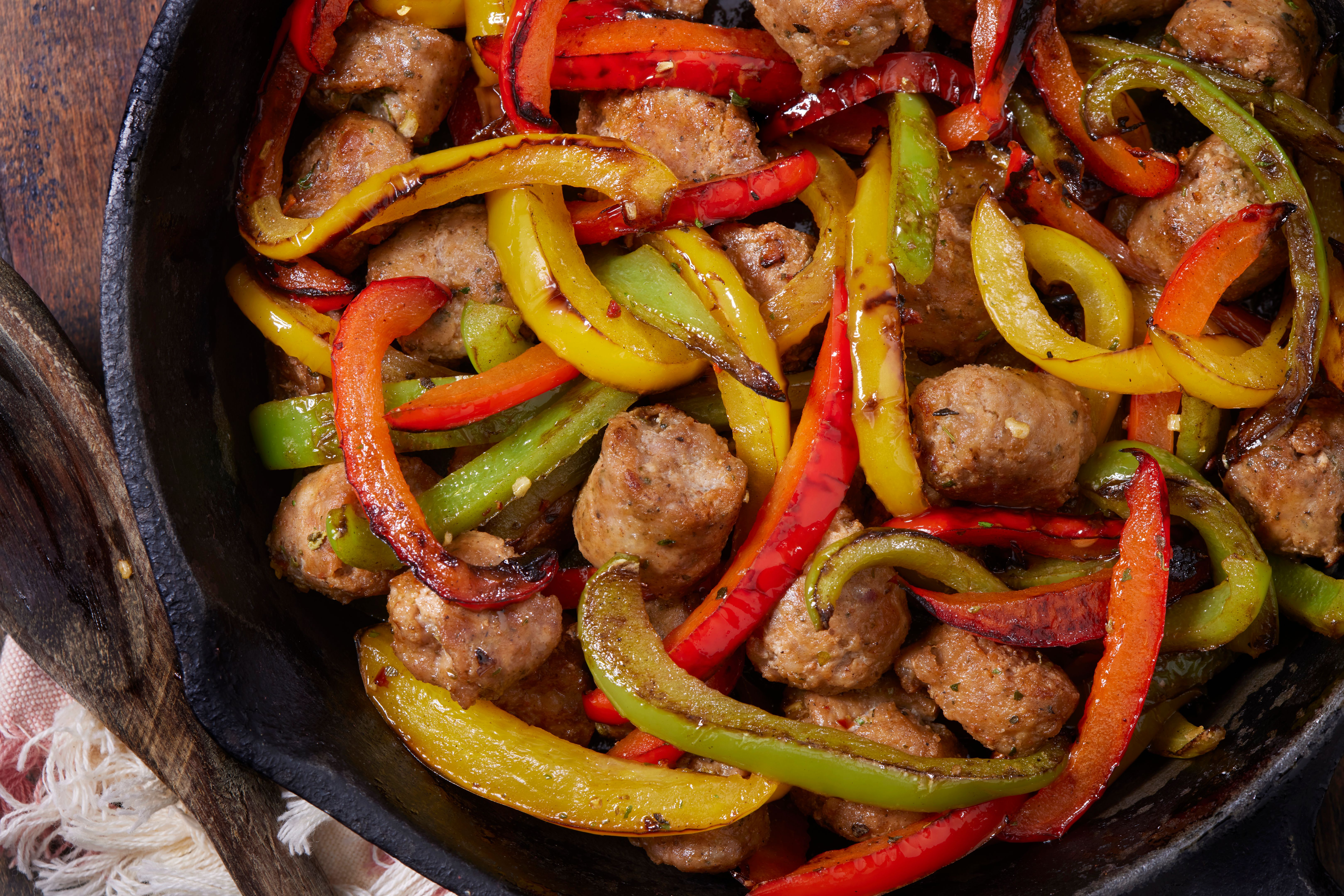 sausage and peppers