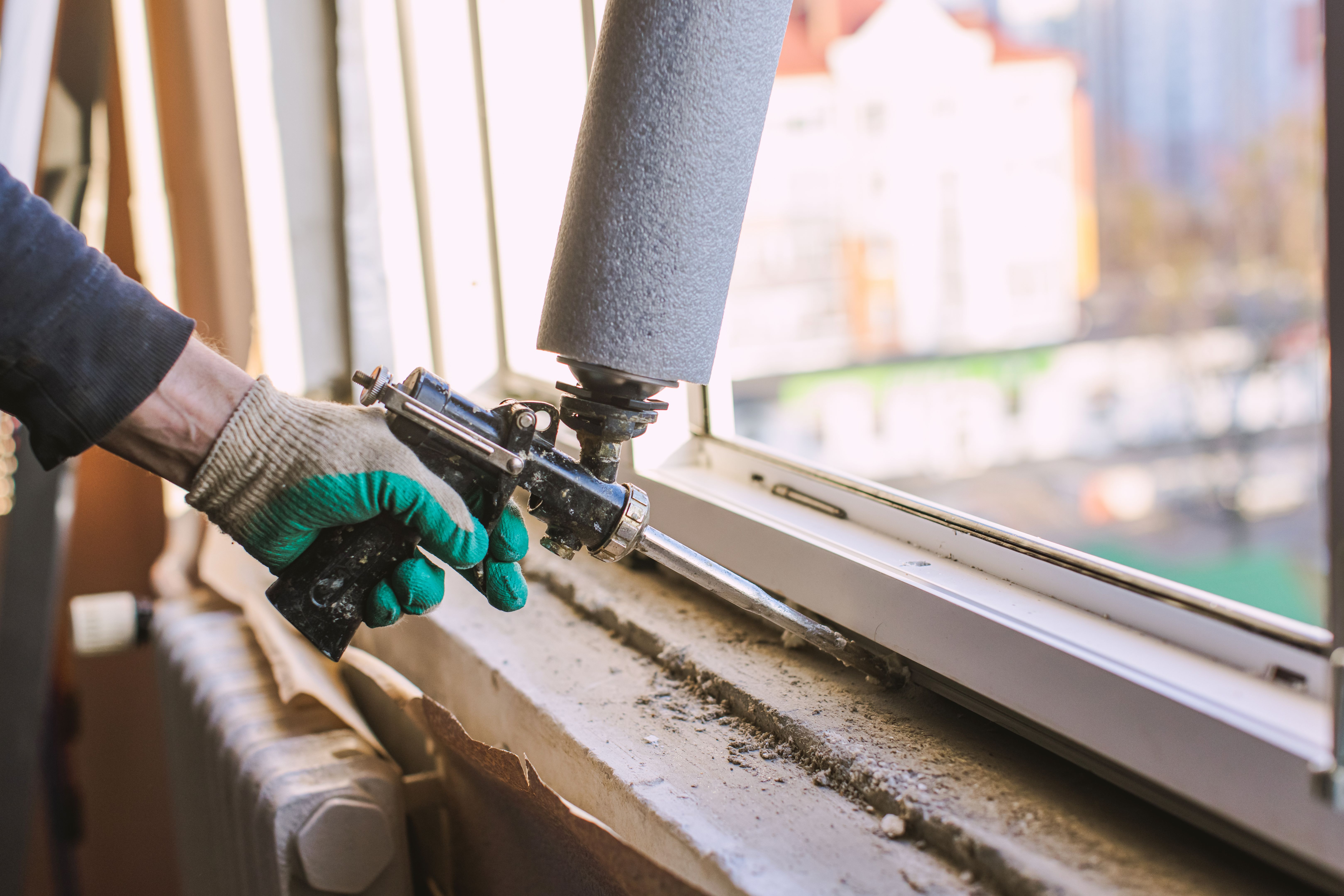 applying sealer