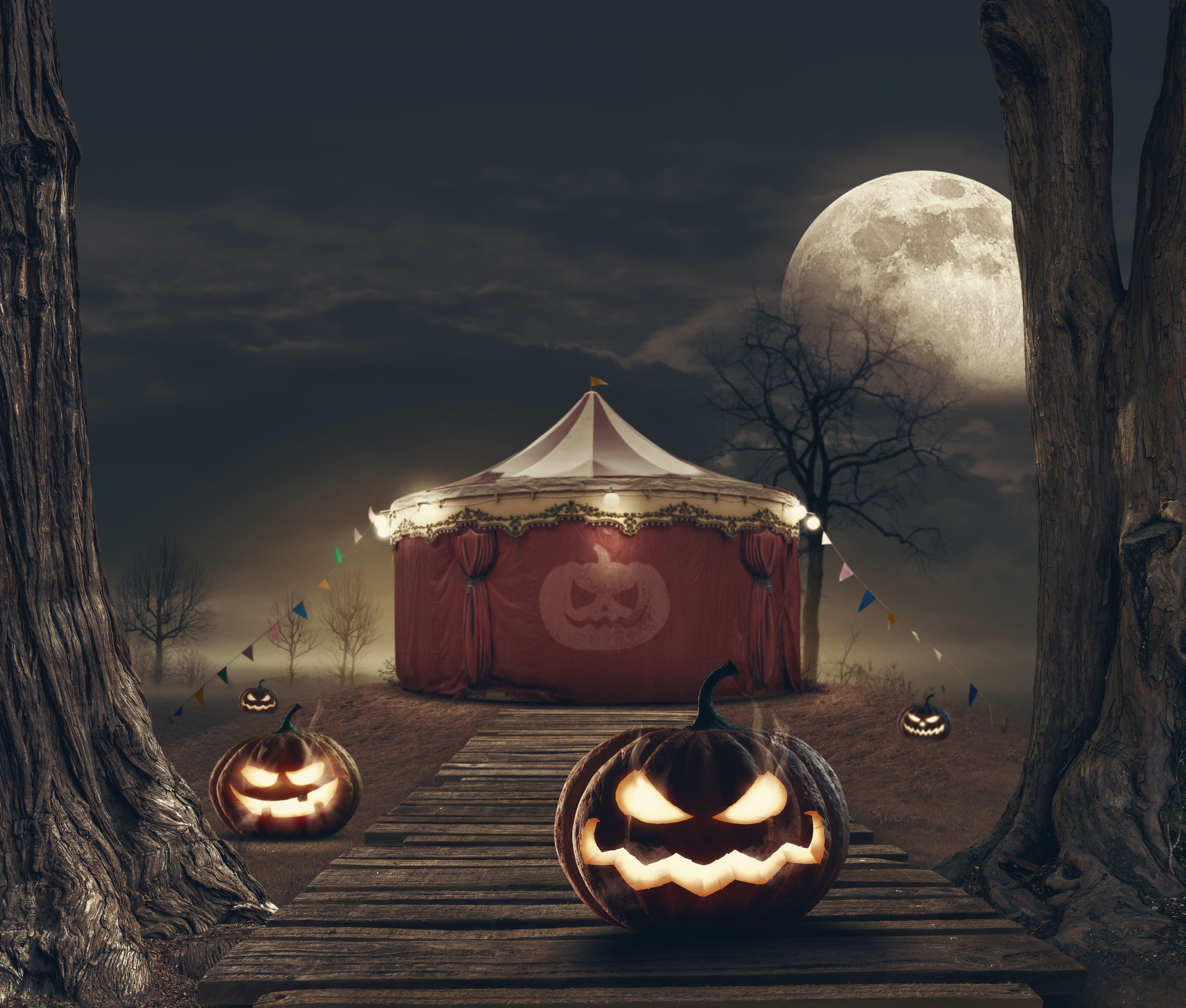 halloween theme park