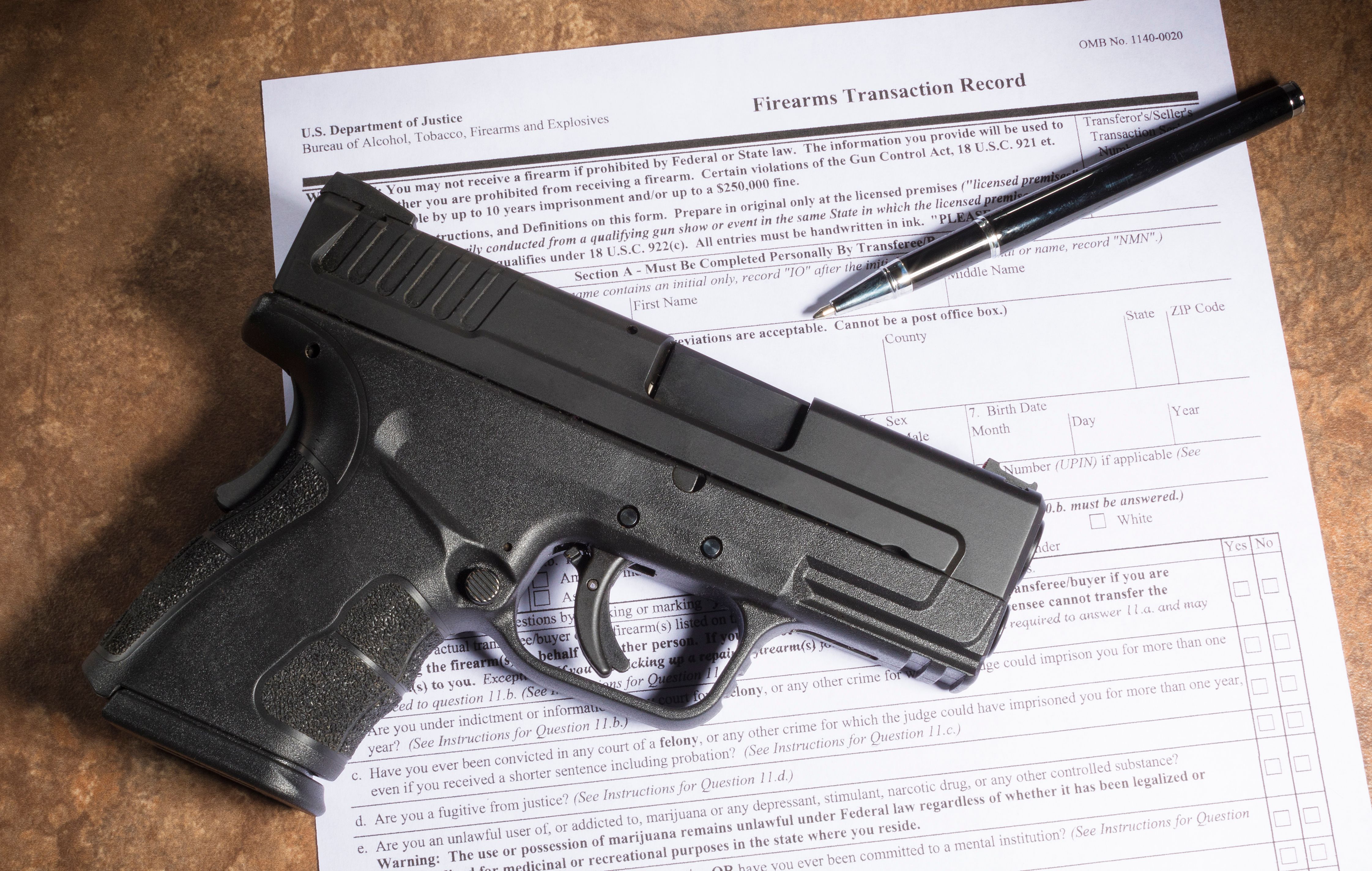 firearm paperwork