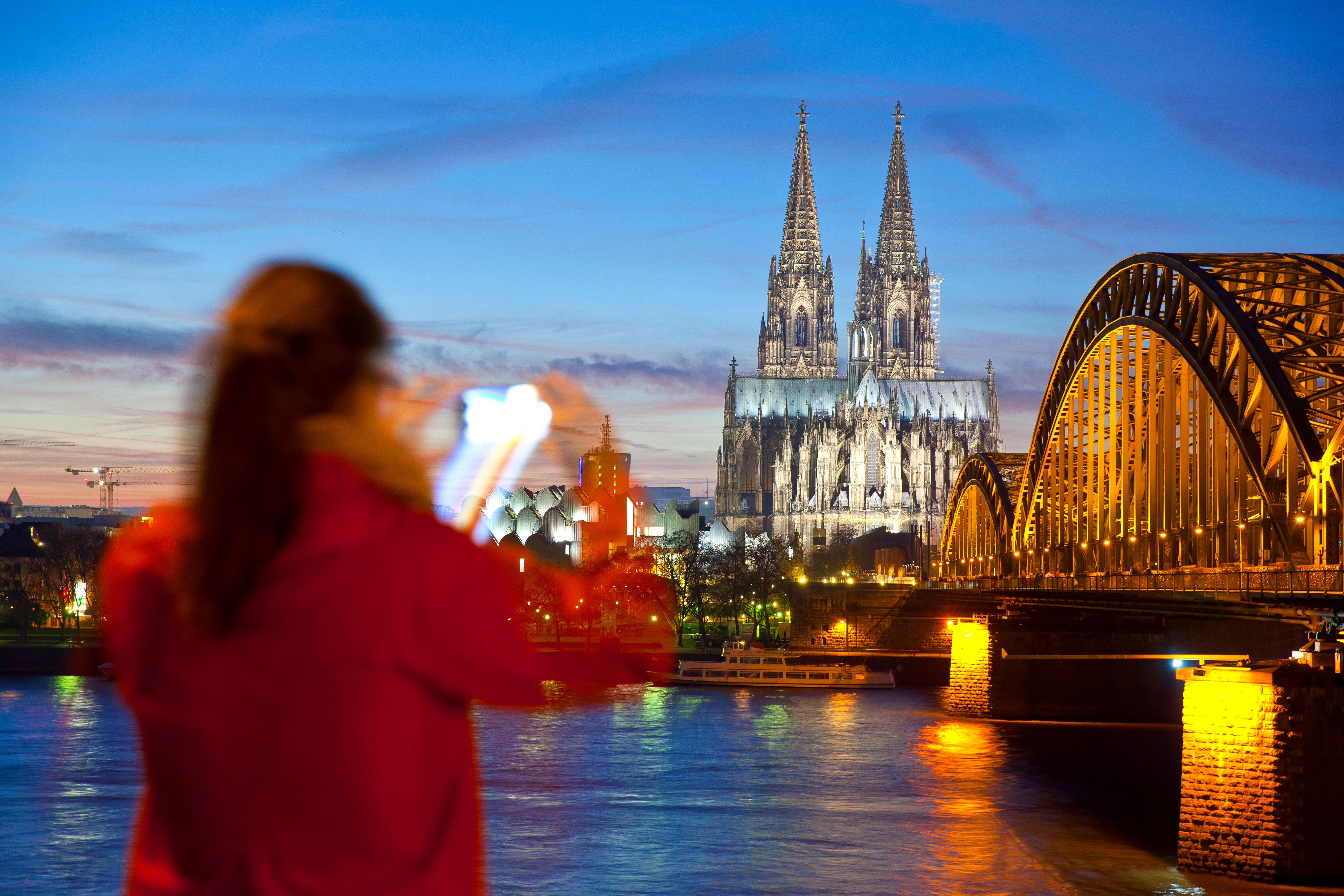 view from cologne cathedral