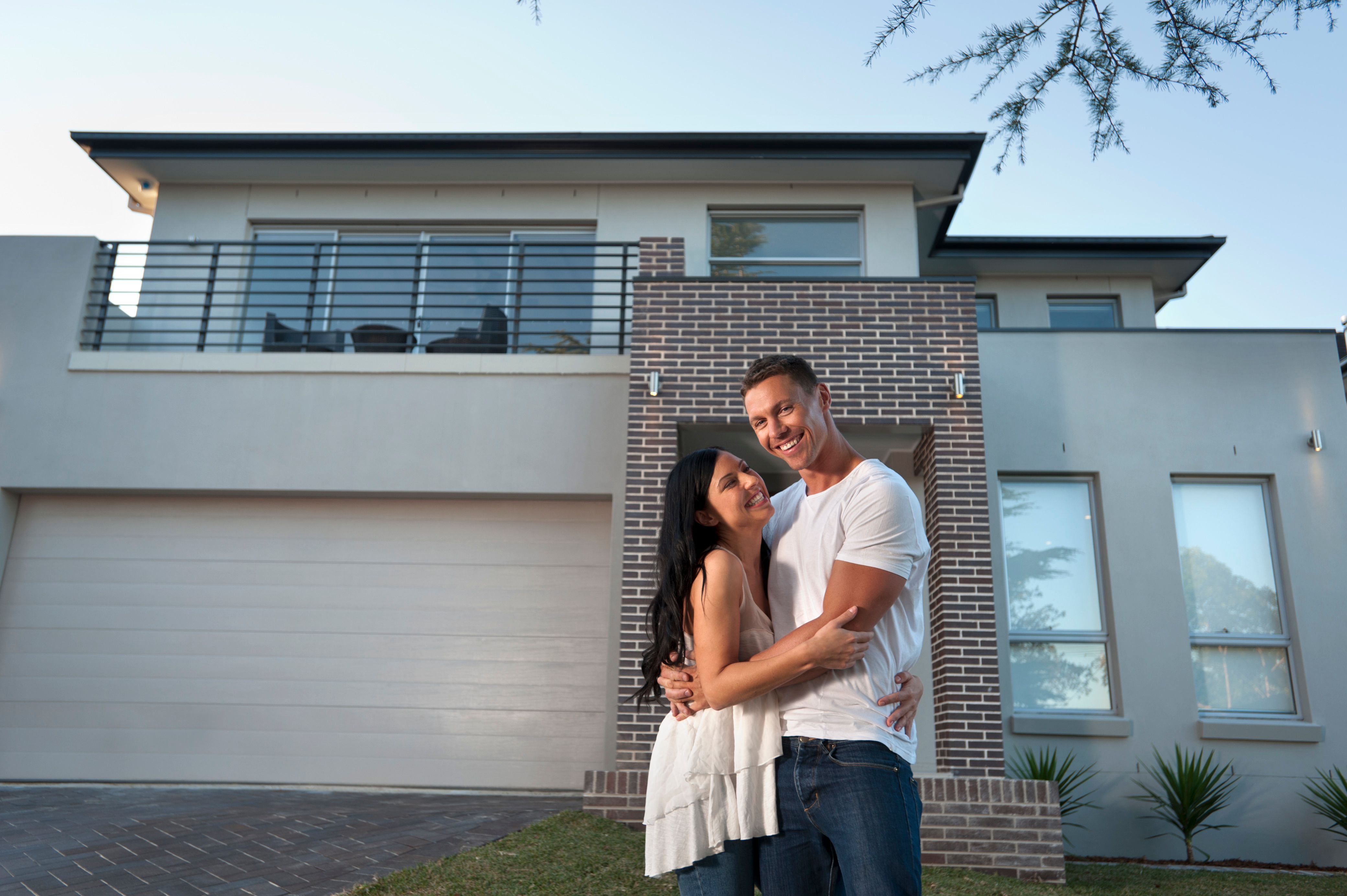 home exterior before