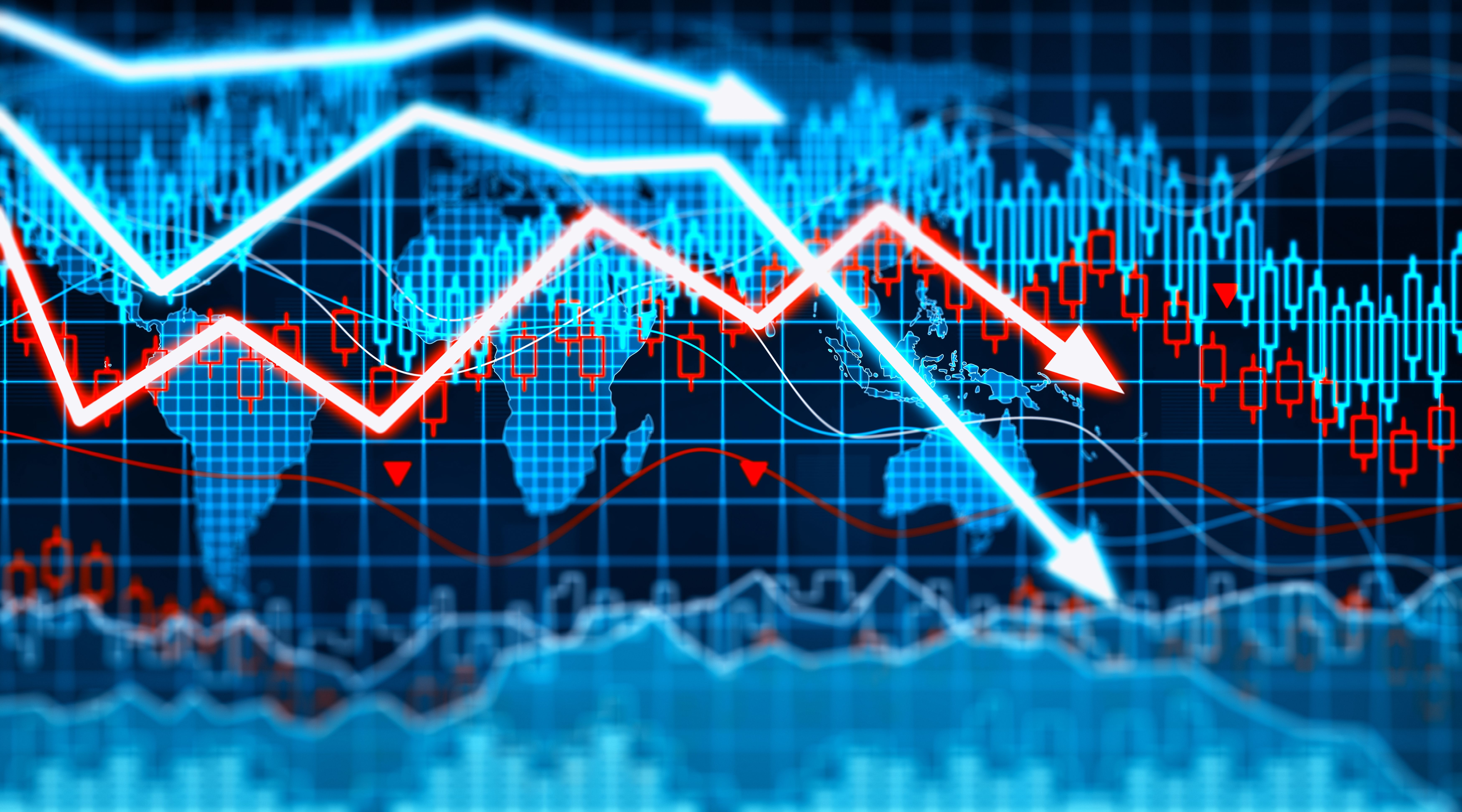 stock trading graph