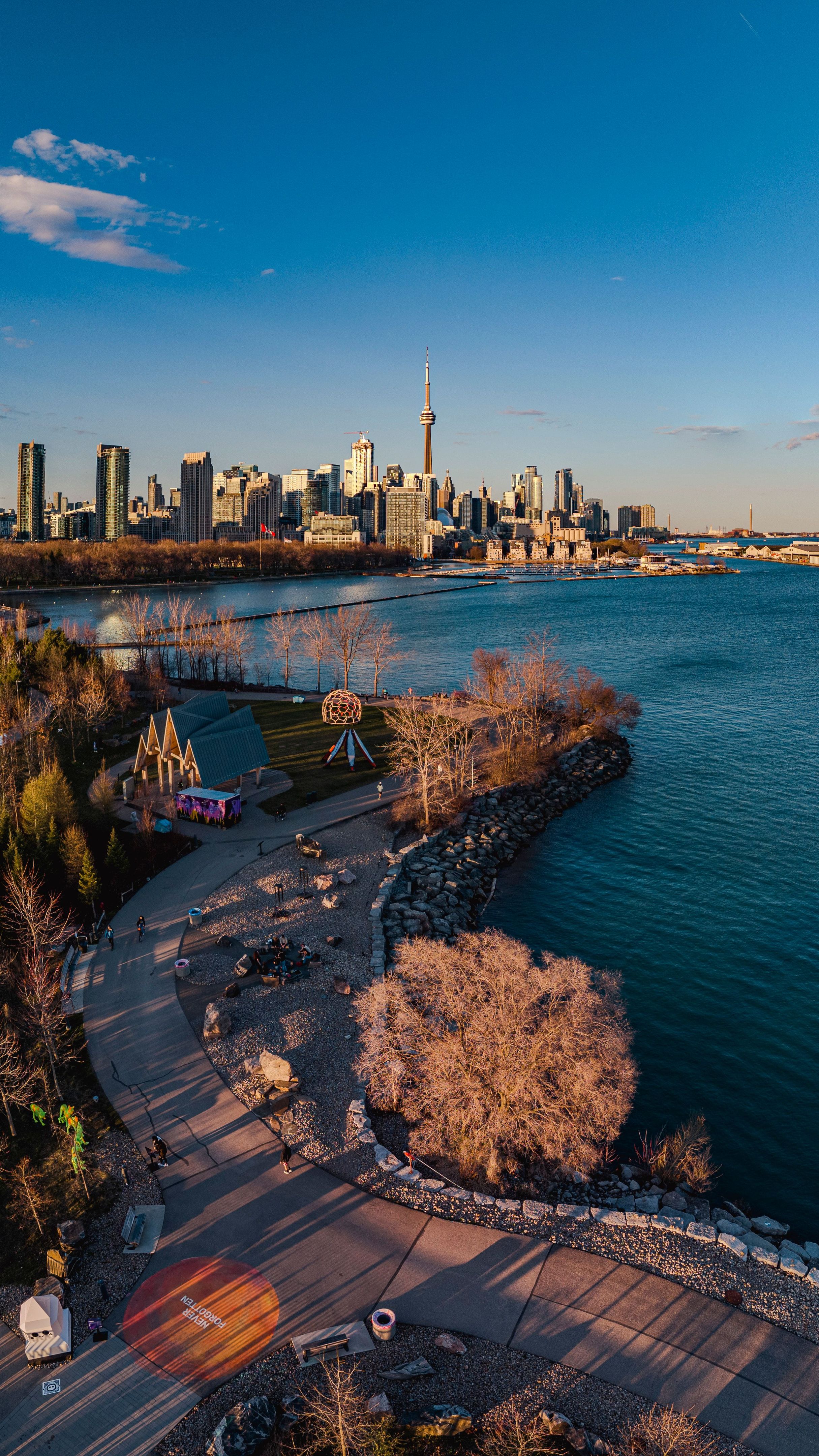 waterfront promenade