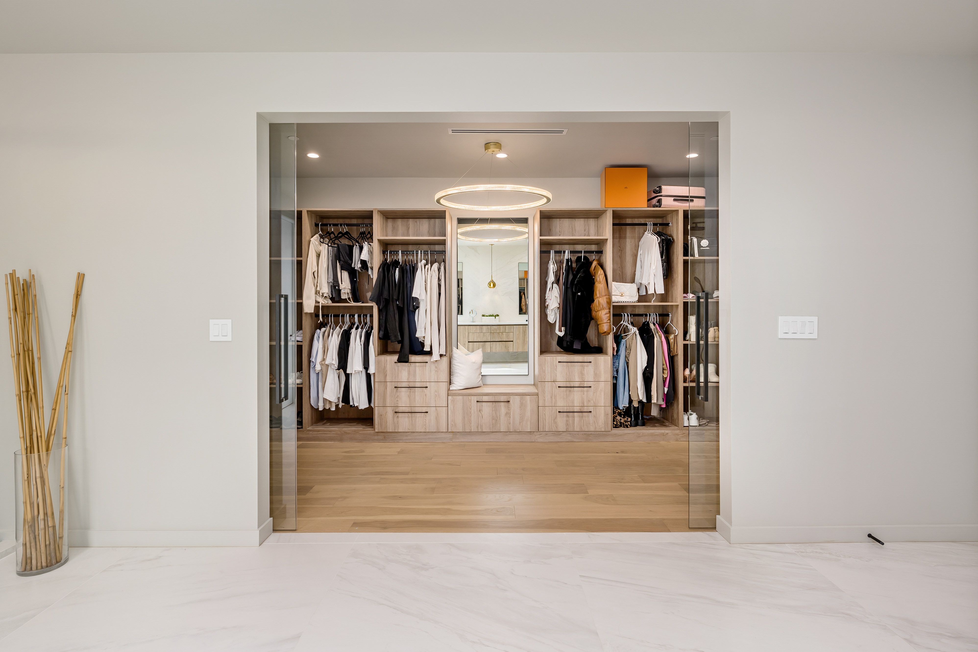organized closet