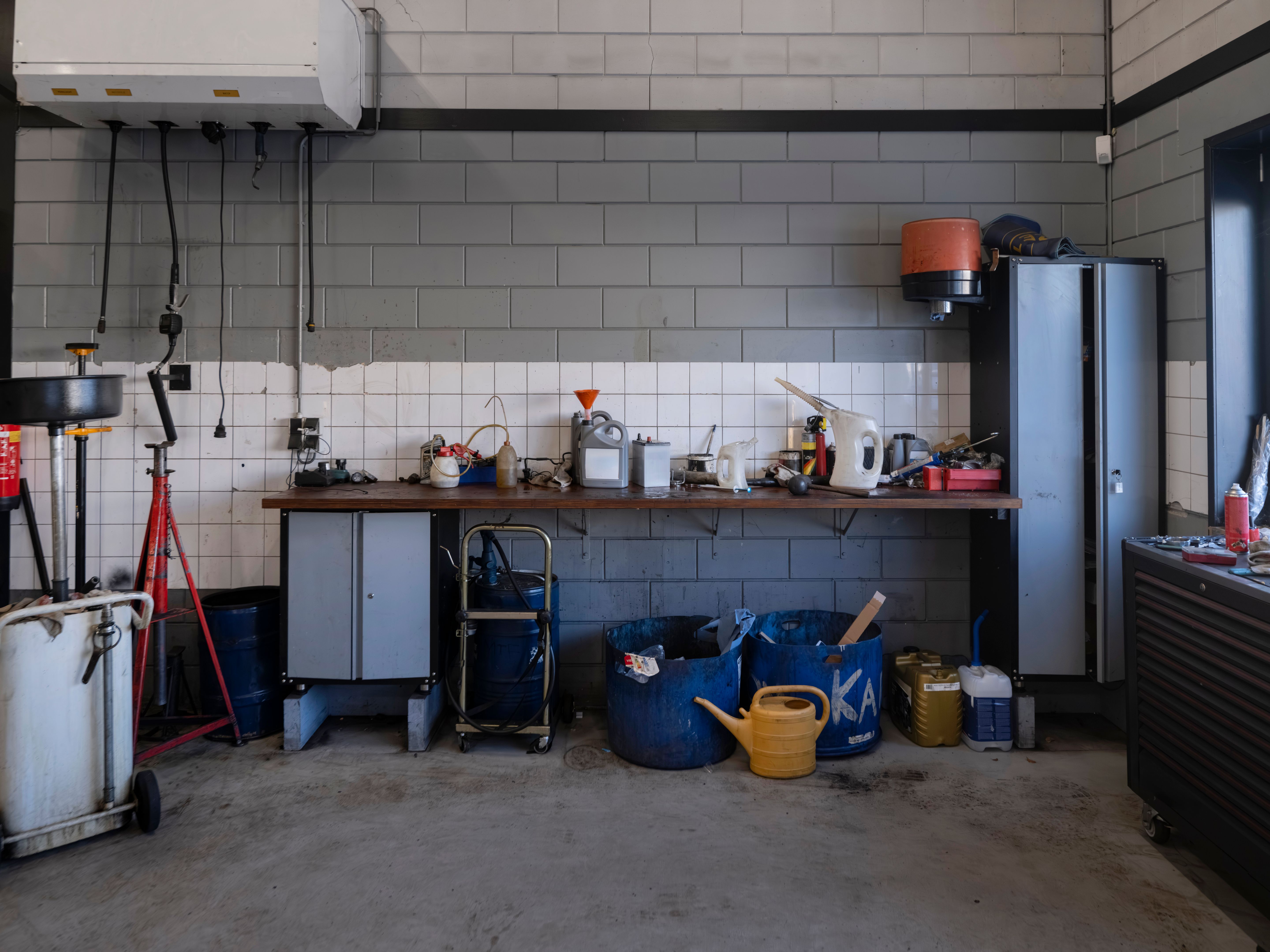 garage preparation materials