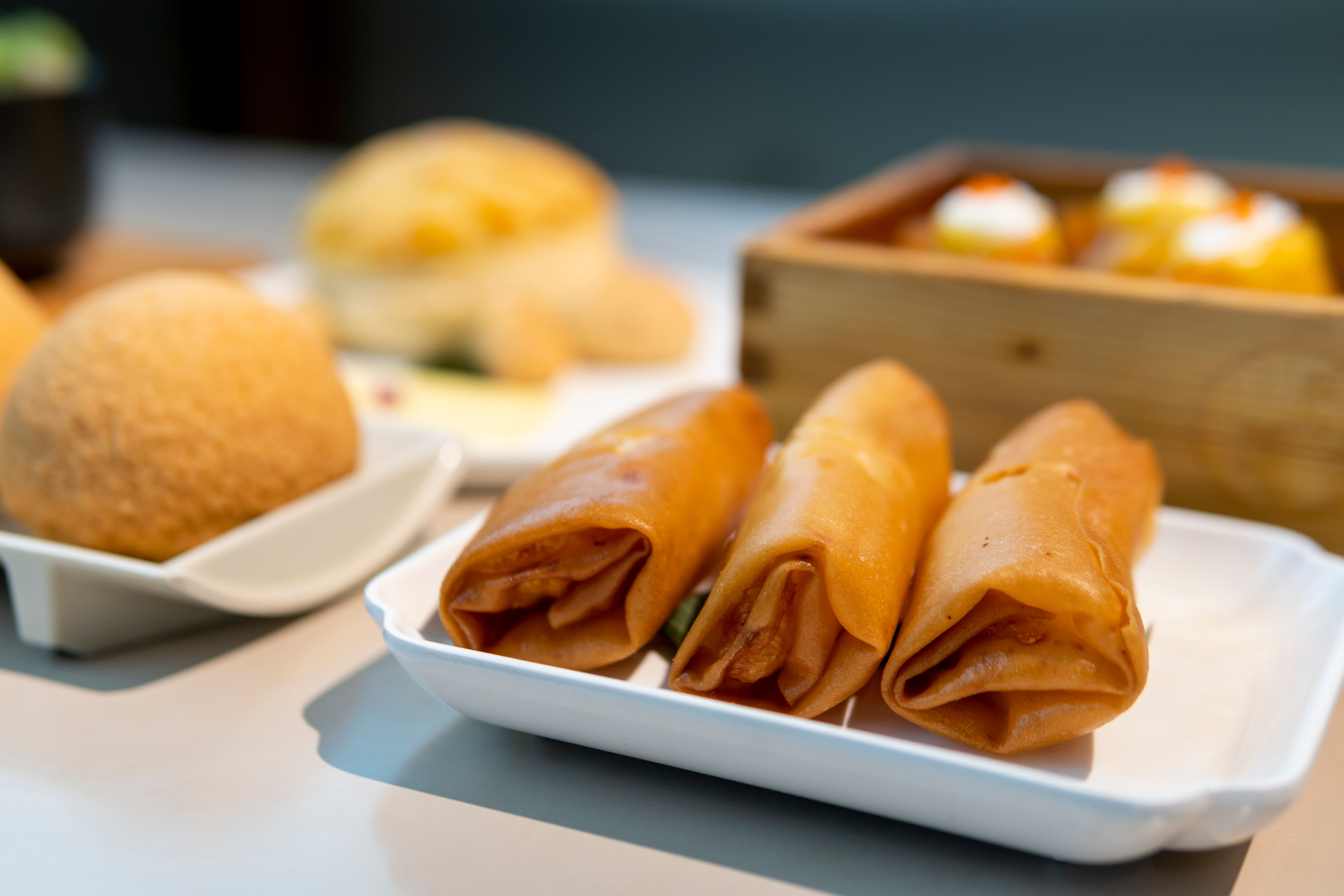 creative spring rolls
