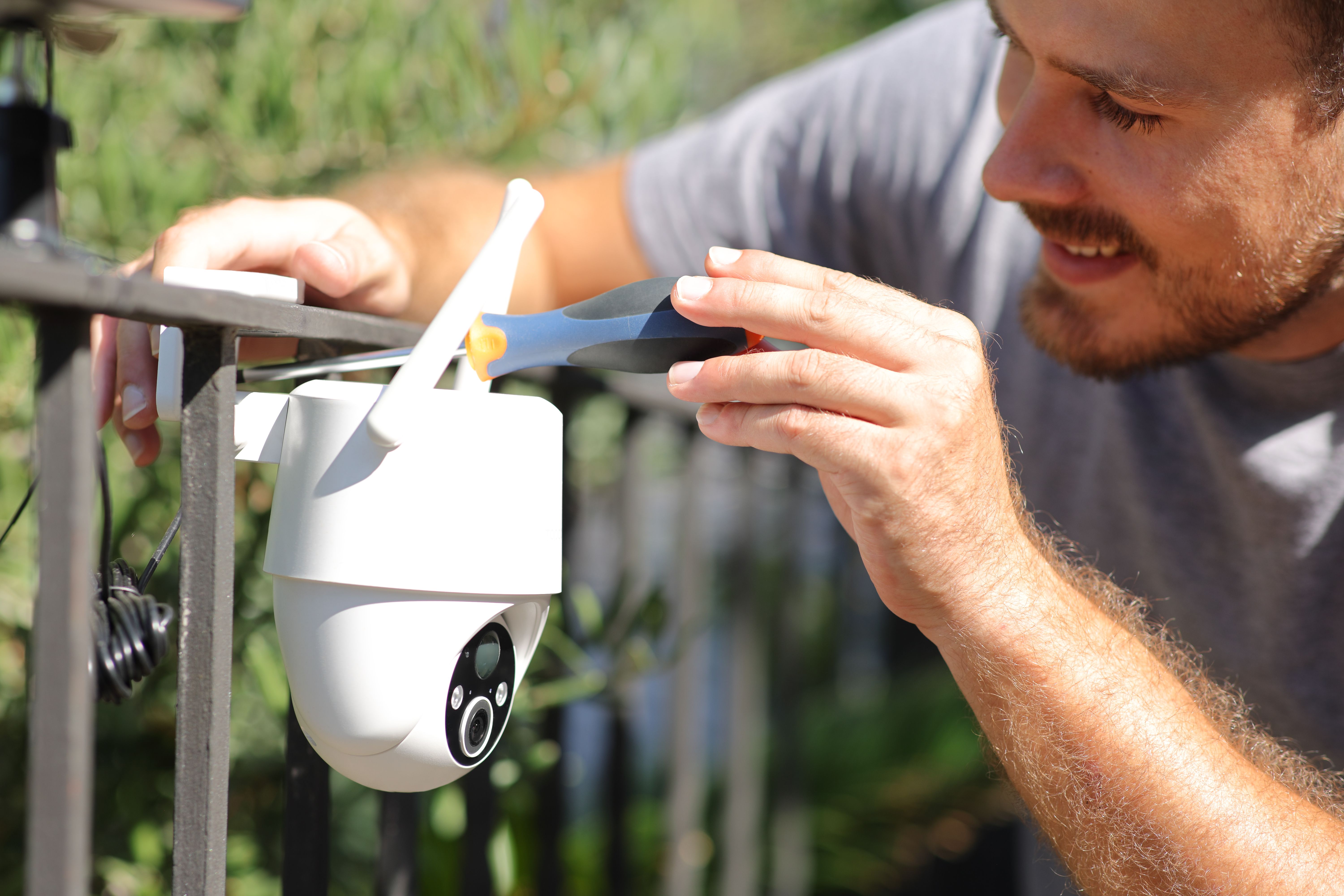 security camera maintenance