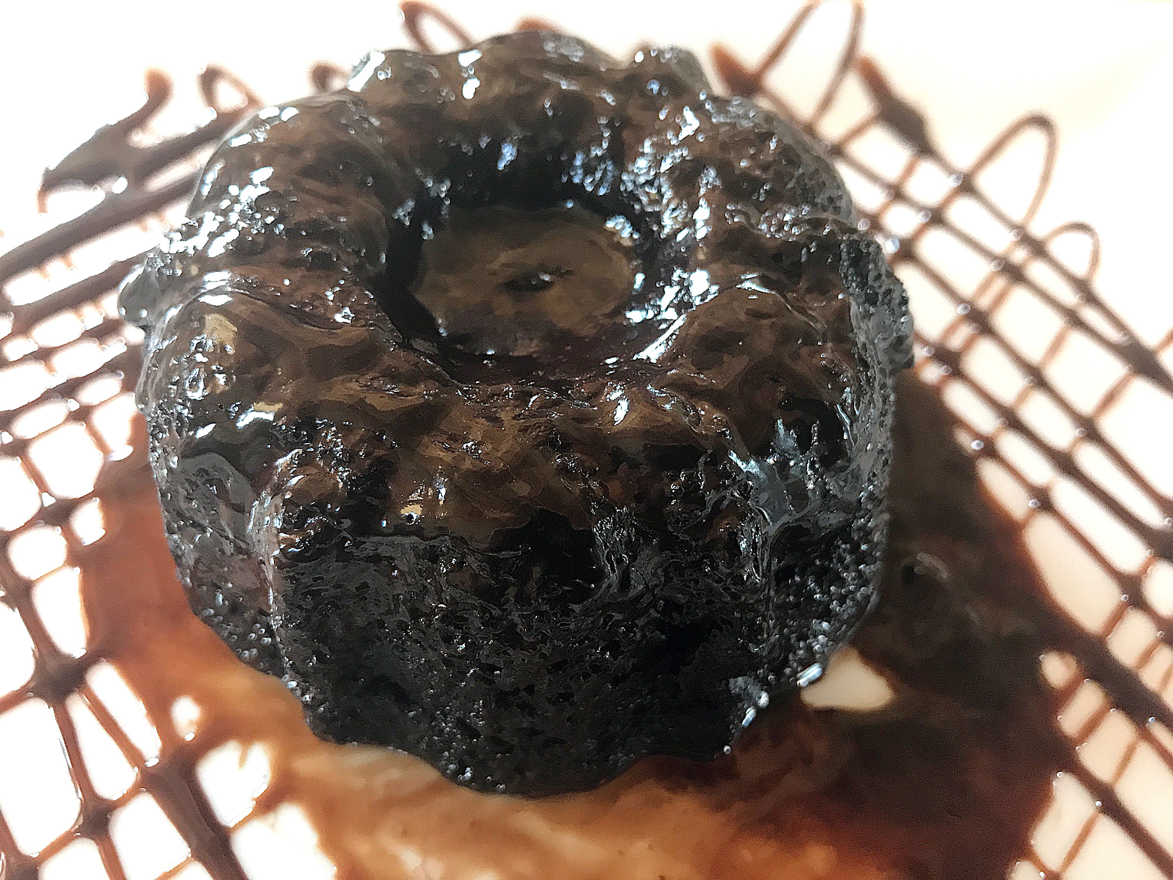 dark chocolate lava cake