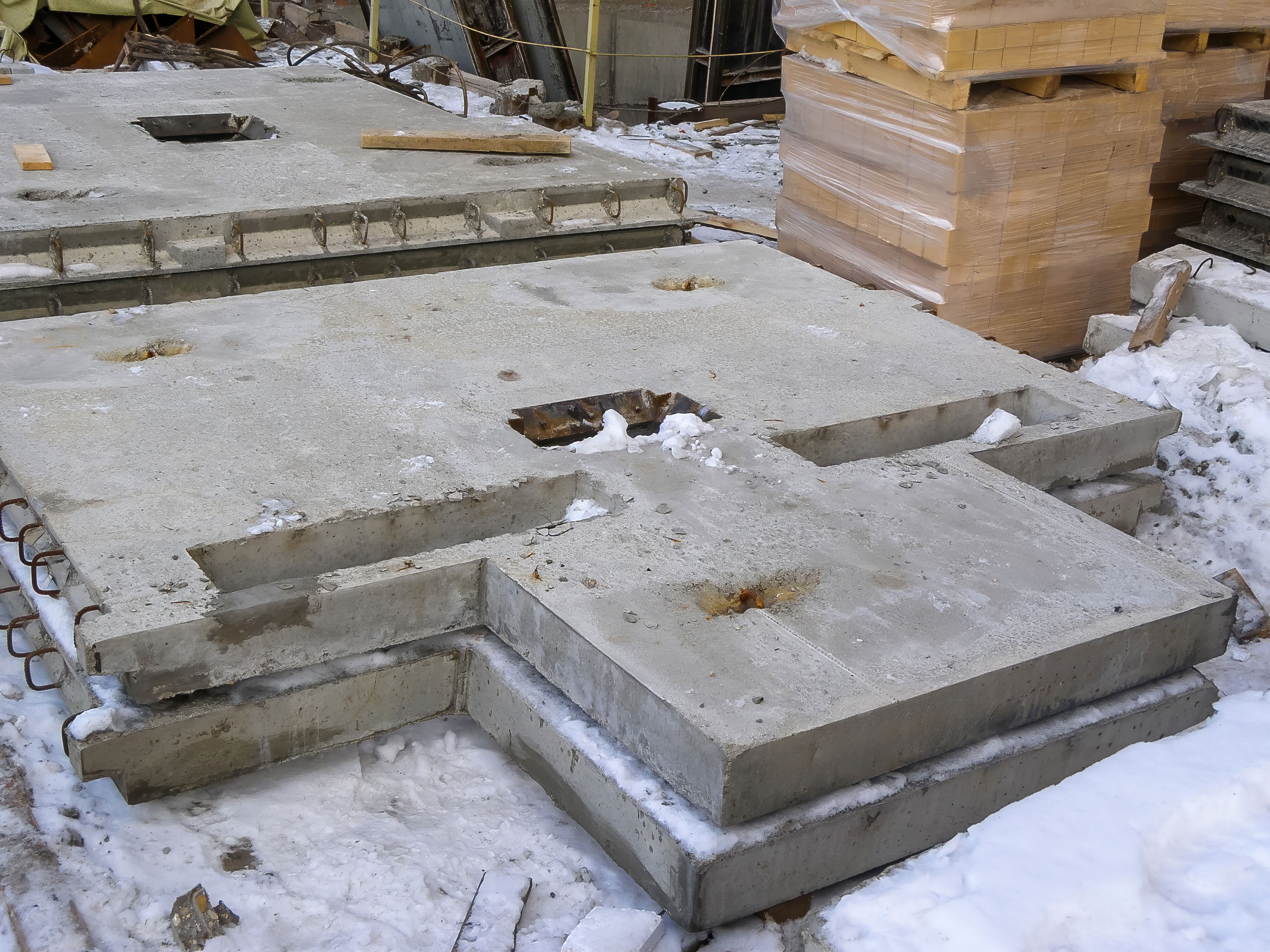 concrete winter