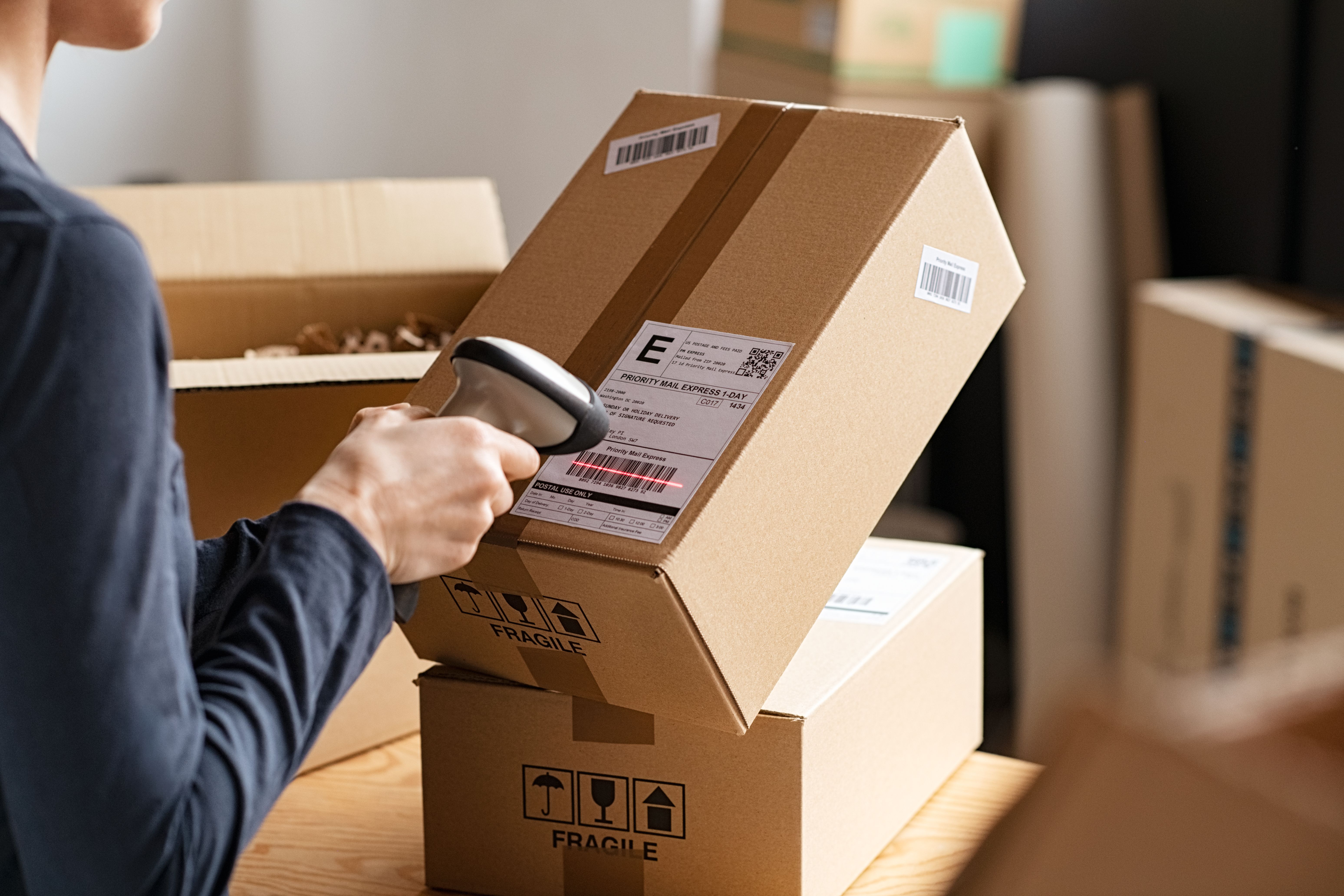 shipping package