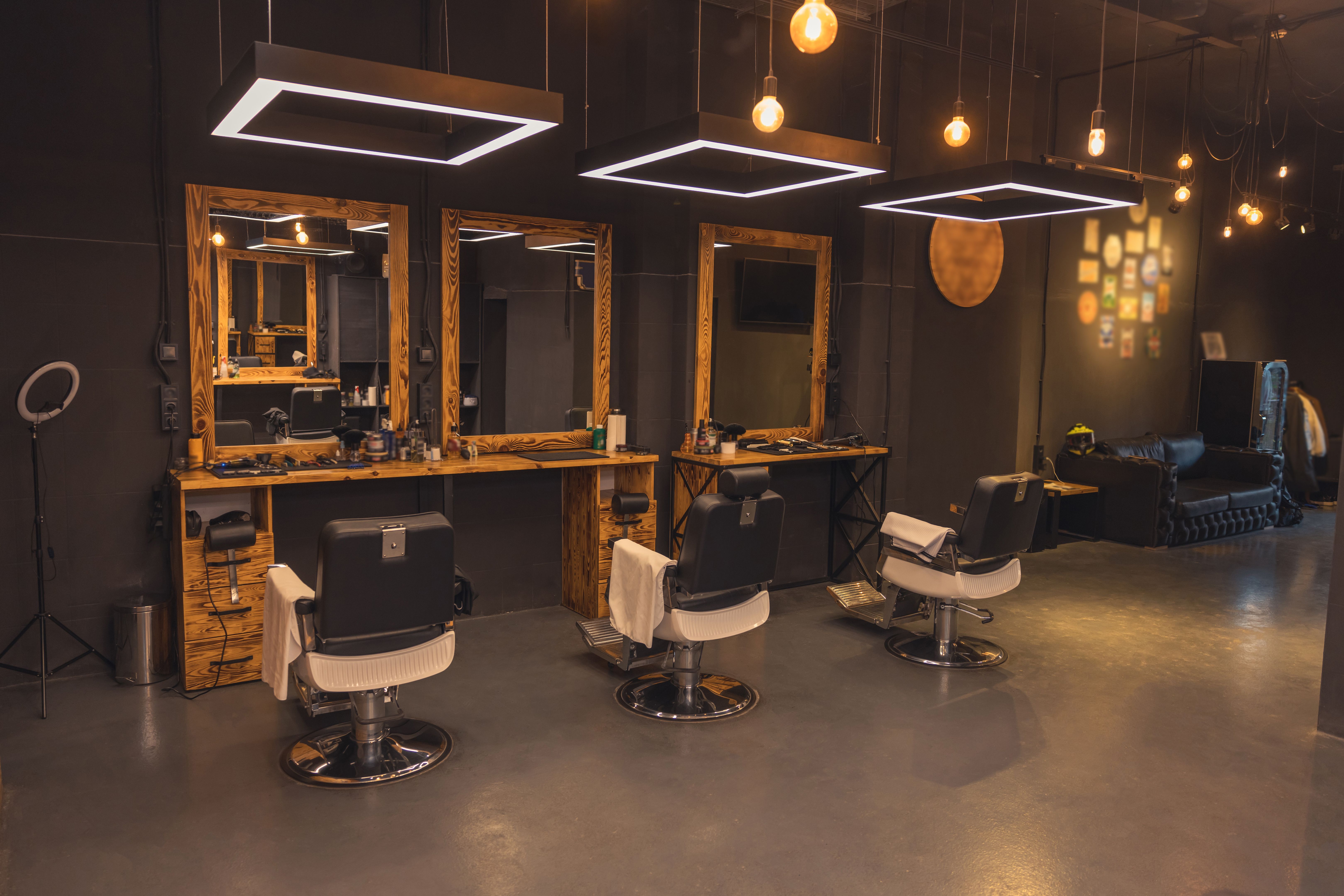 barber shop interior