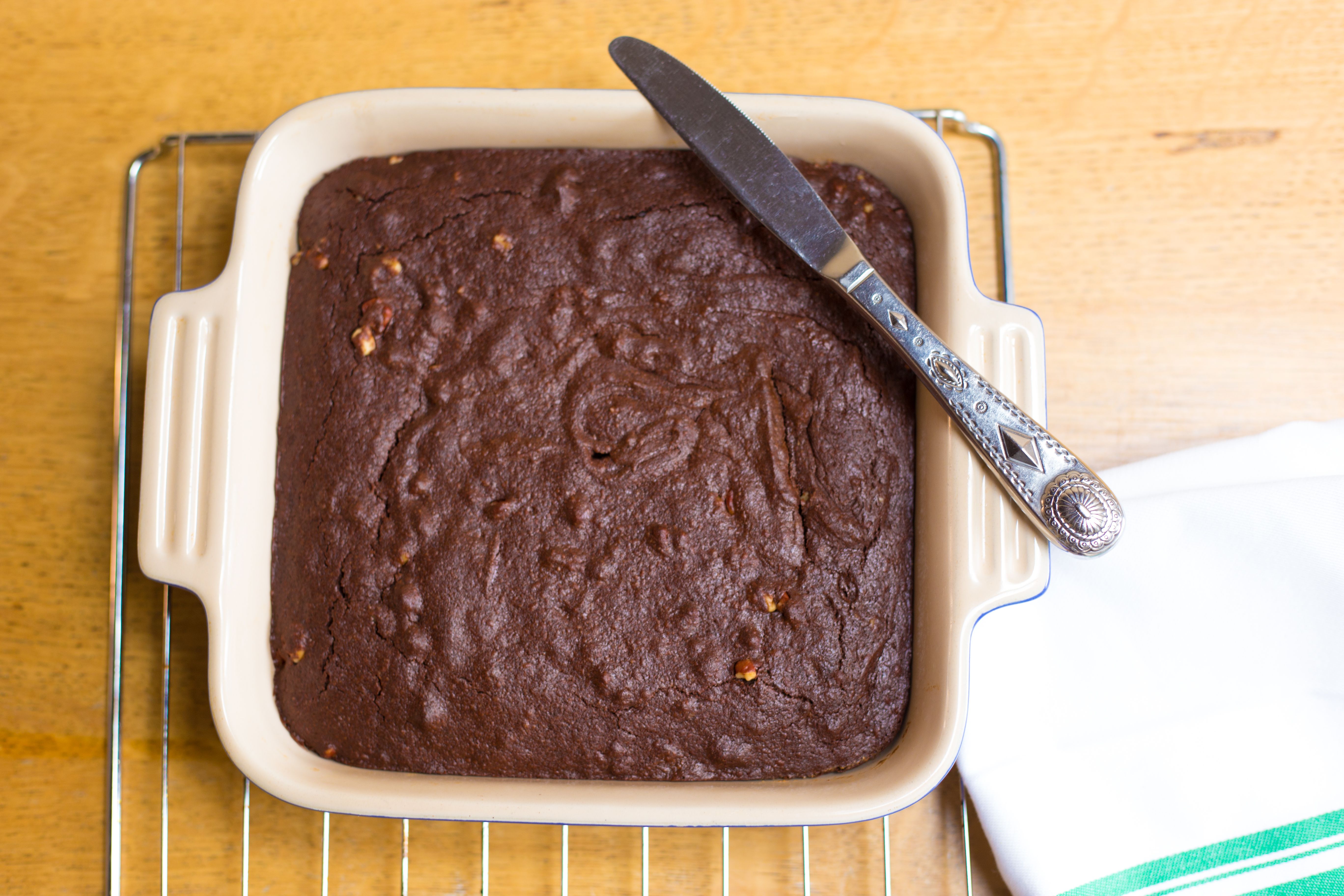 cooling brownies