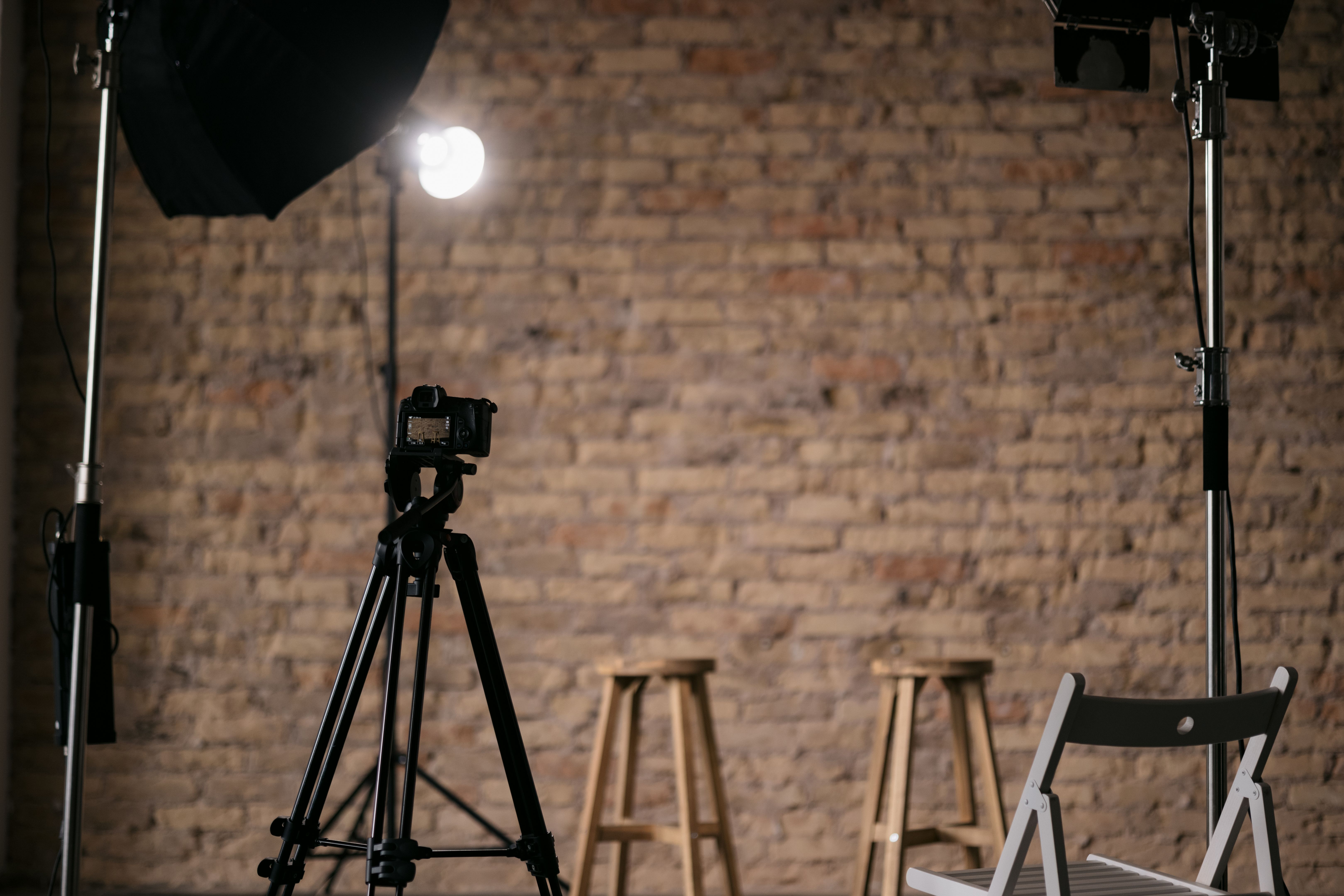 studio lighting setup