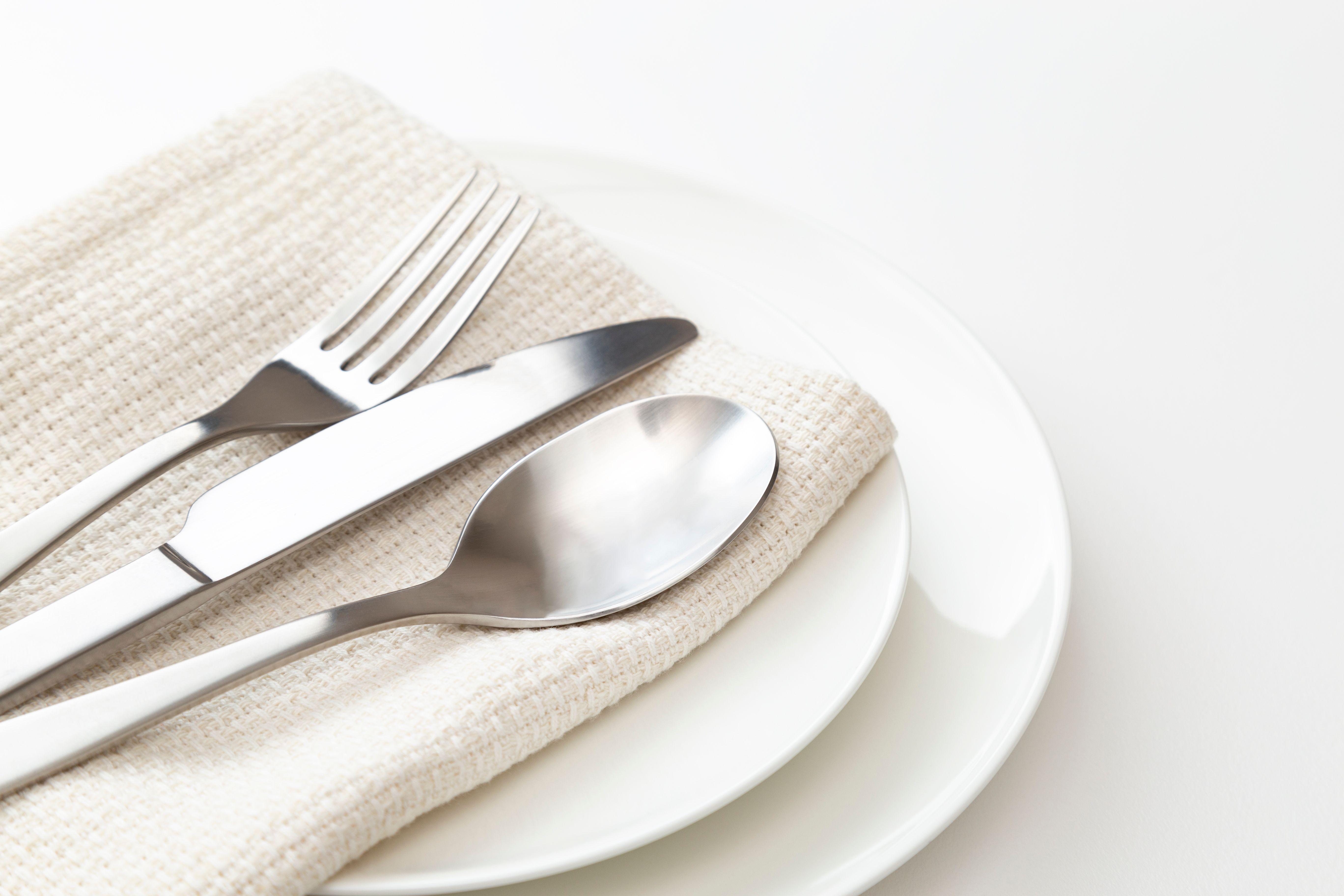 asian food table setting