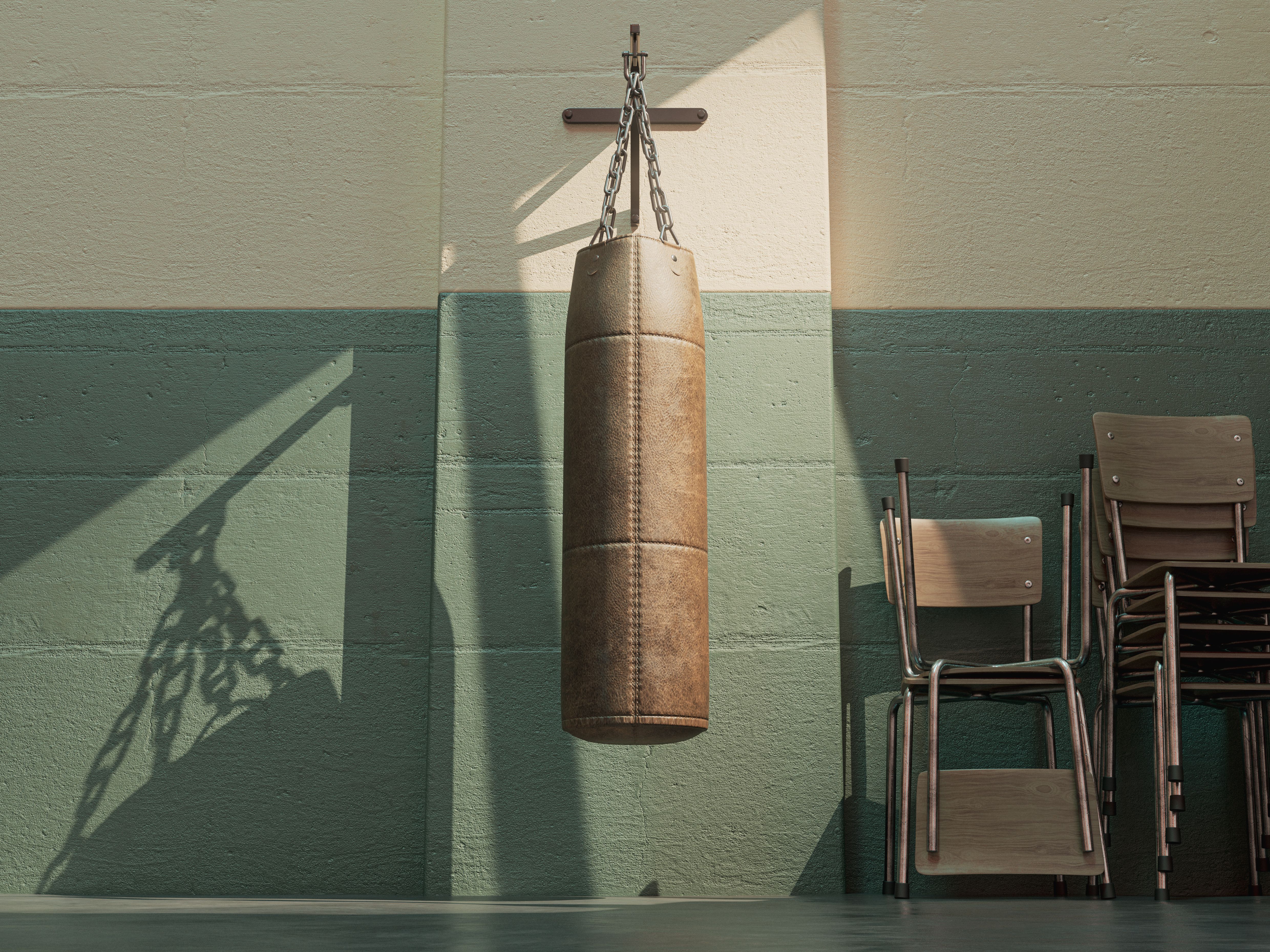boxing gym interior