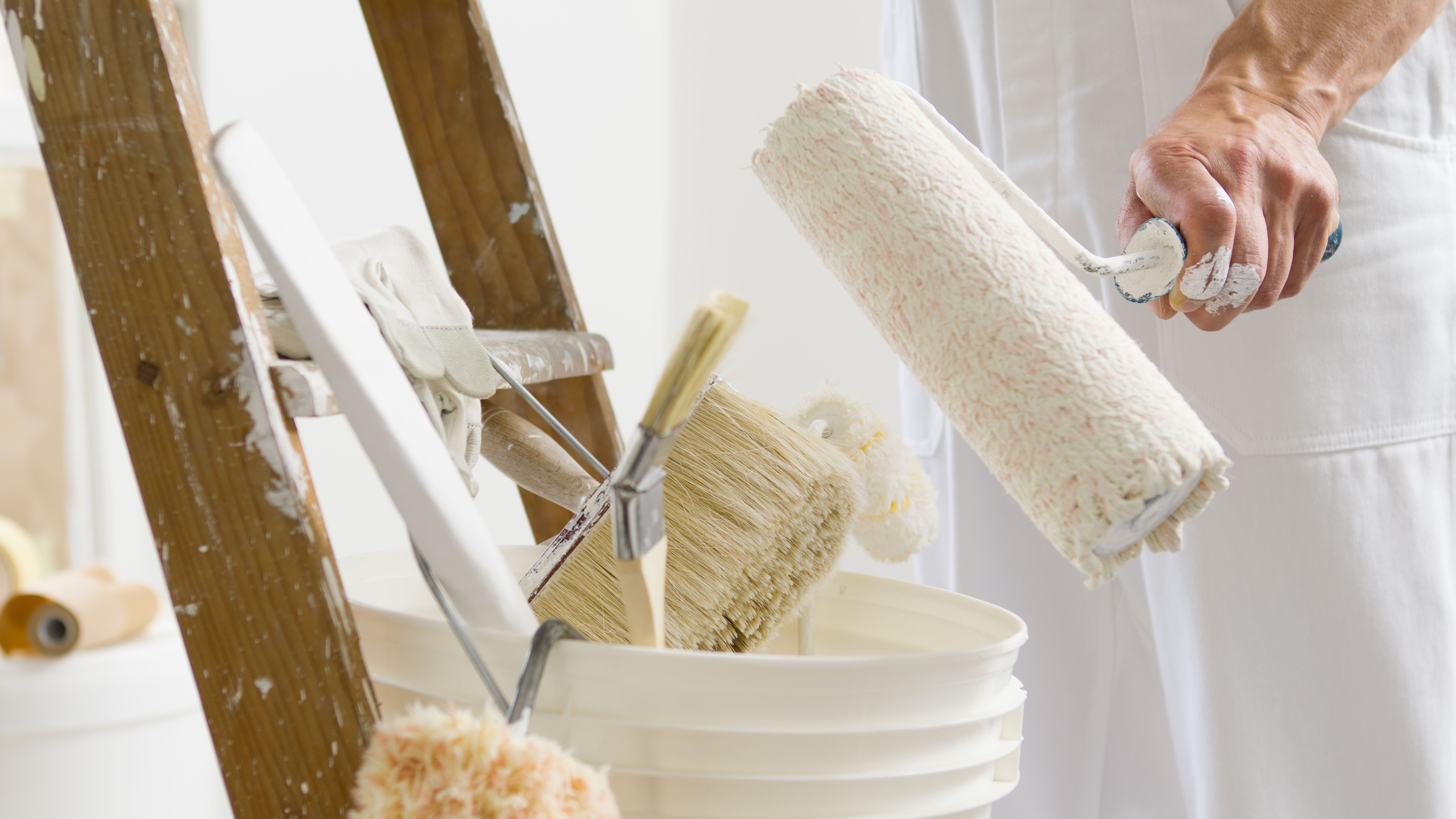 house painter working