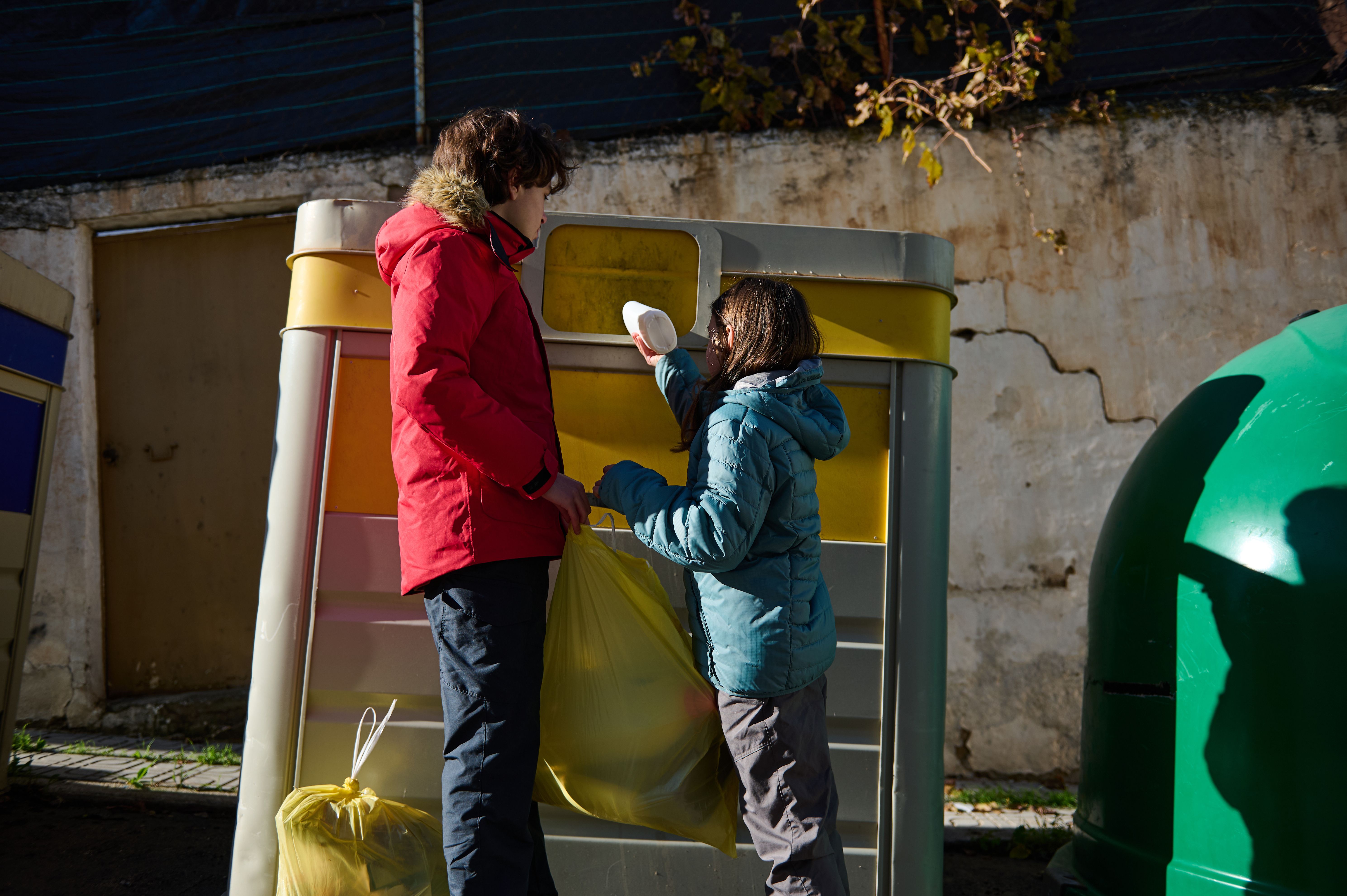 recycled materials pool