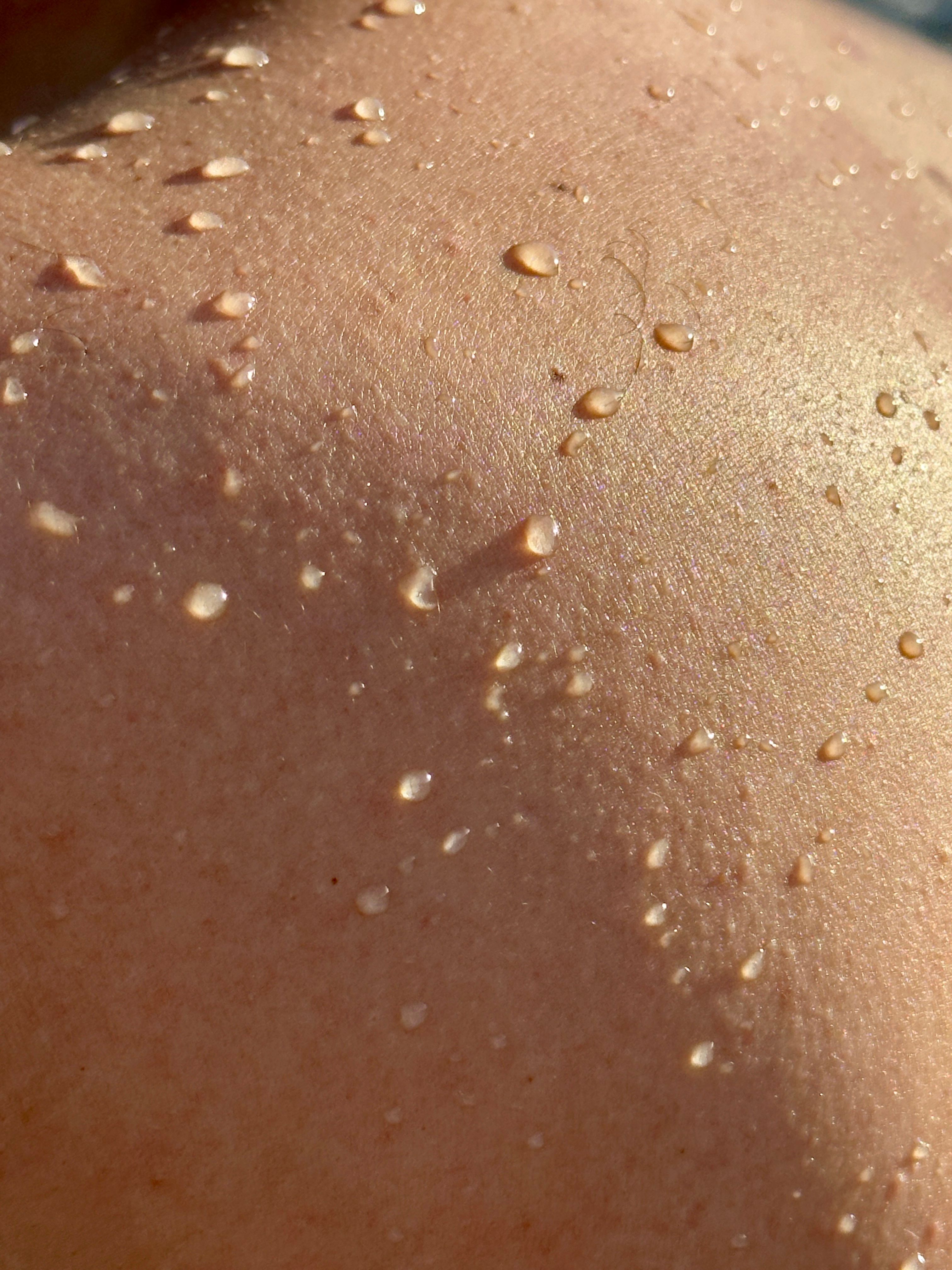 dewy skin