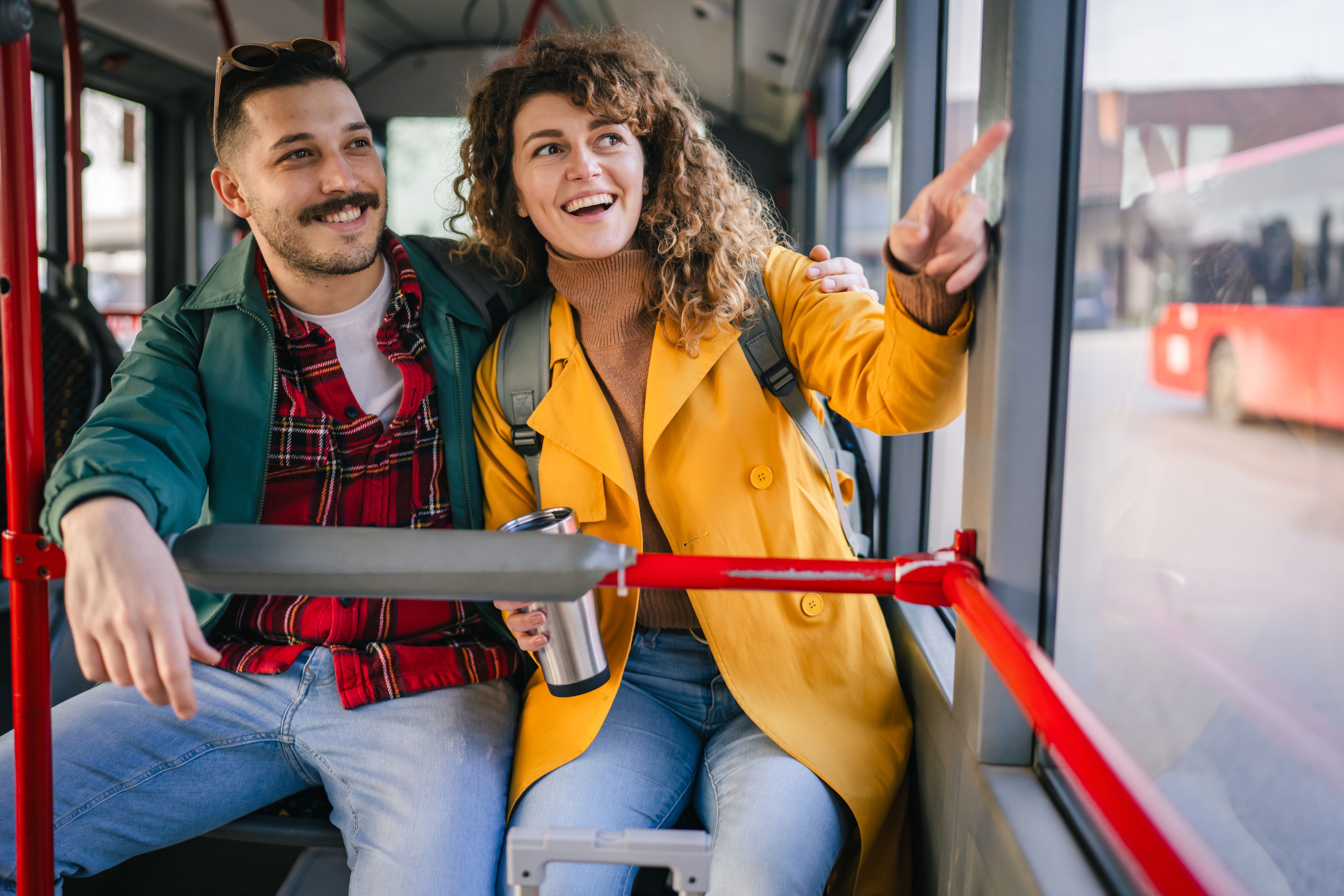 comfortable bus ride