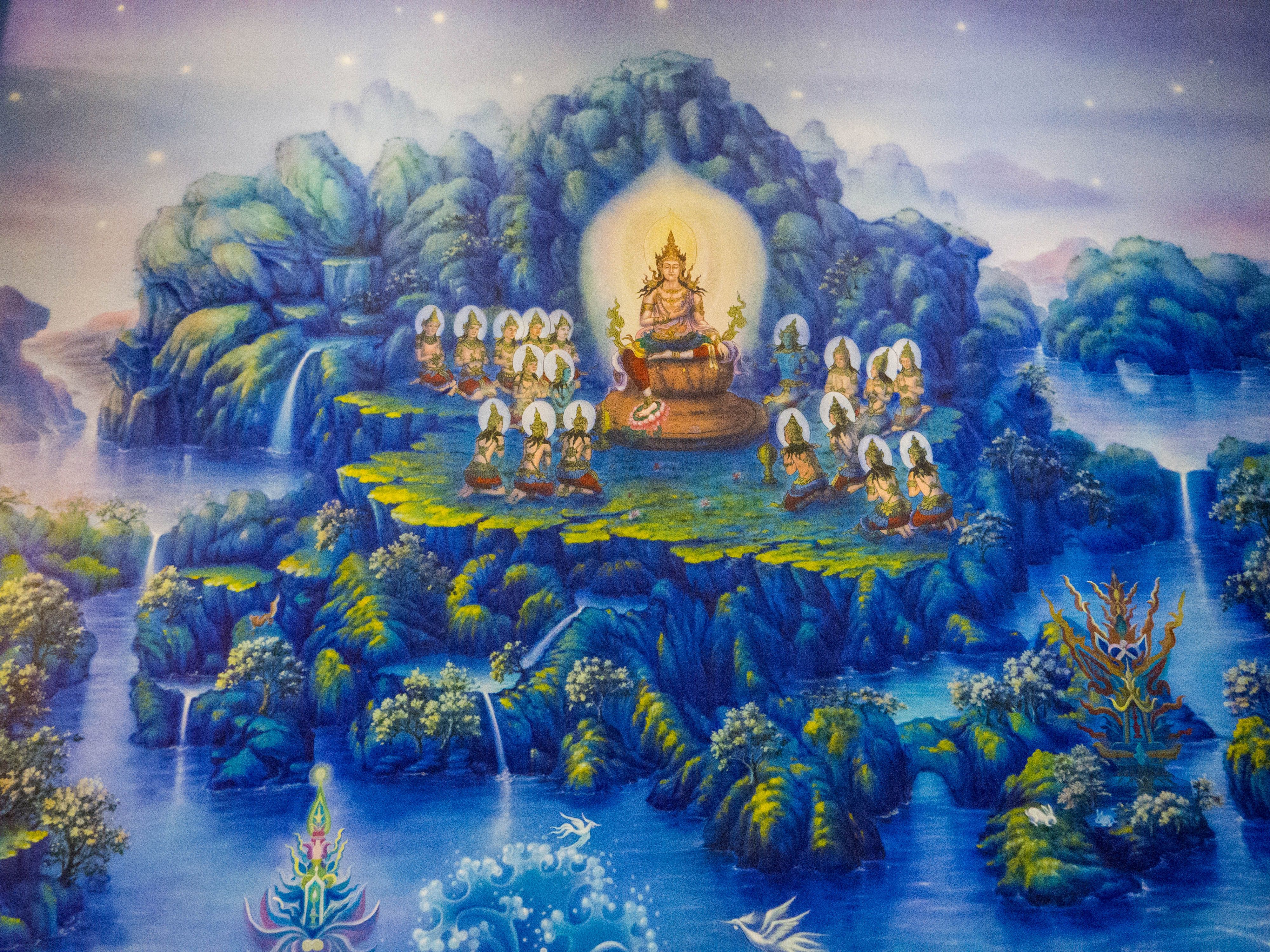 Dajinta Temple, Jinghong, Xishuangbanna, Yunnan, China