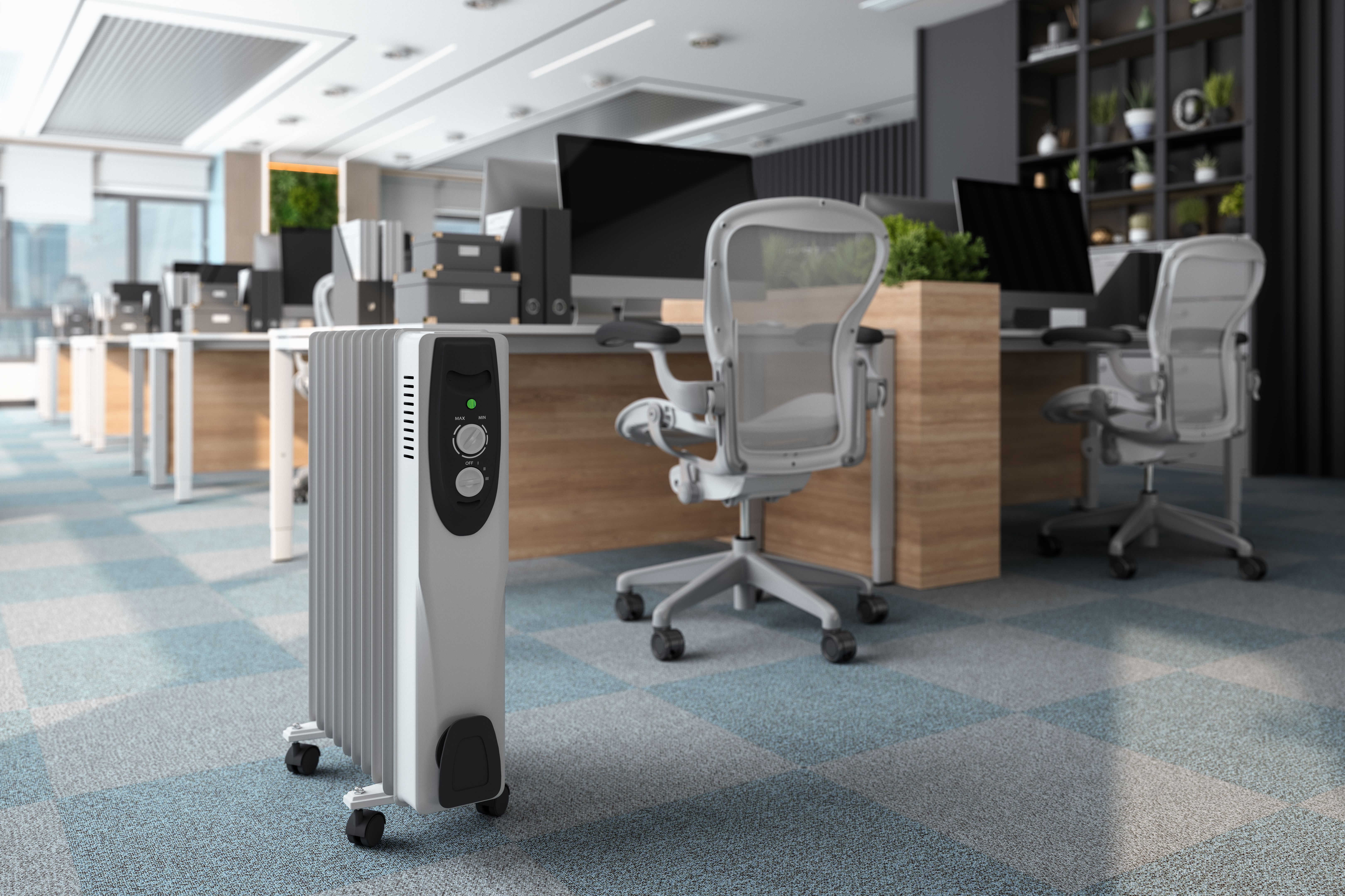 desk heater