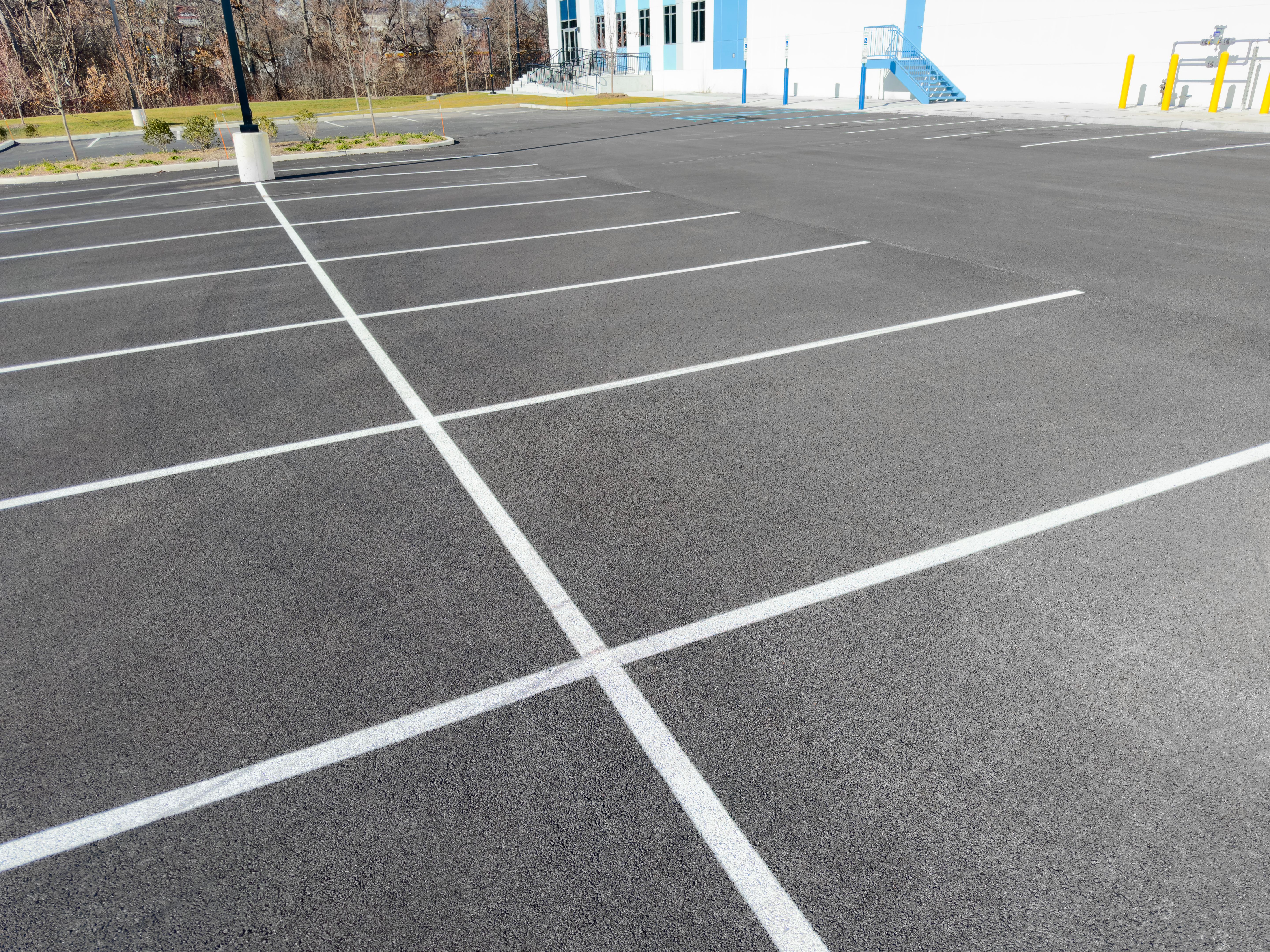 parking lot striping
