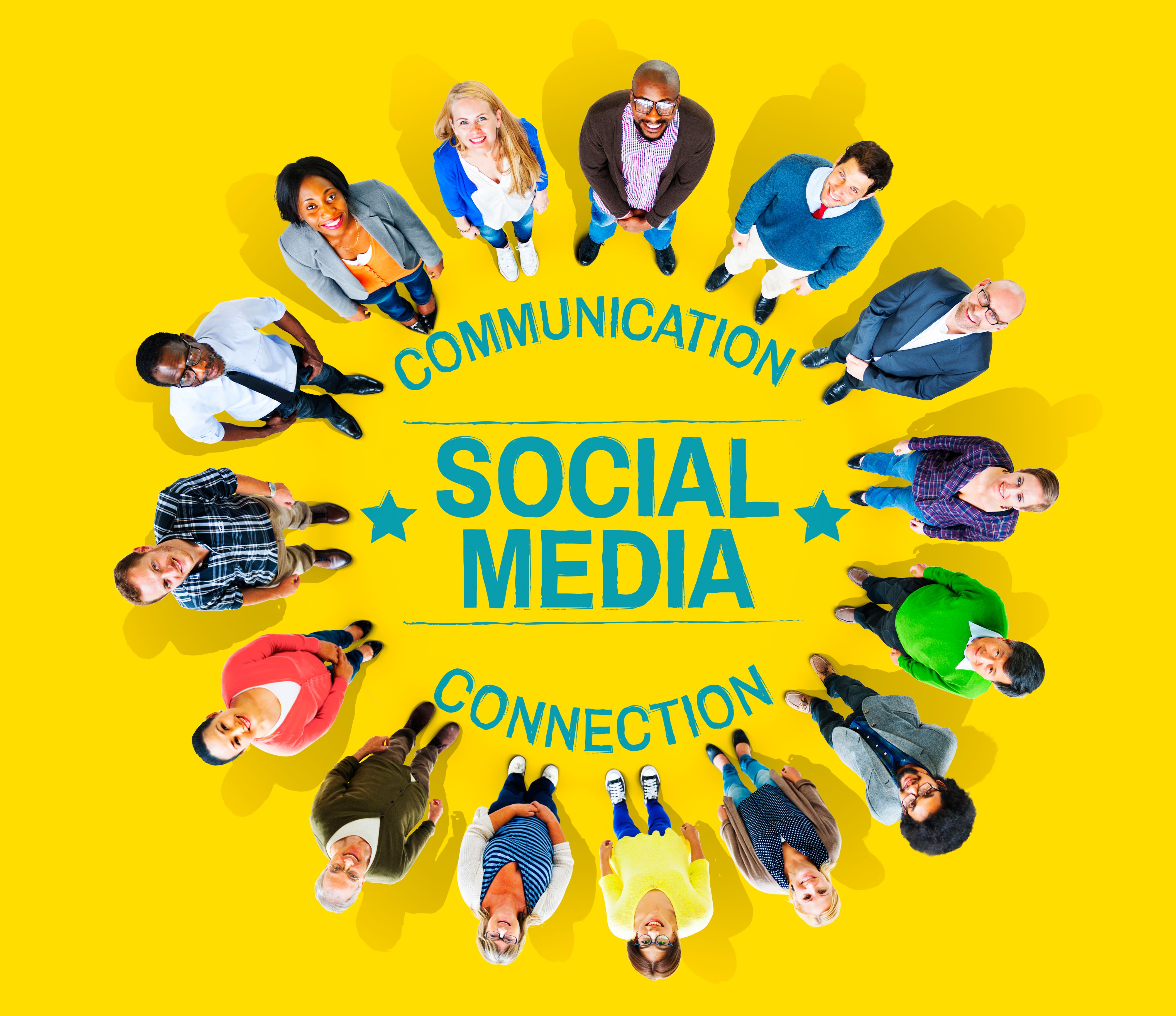 Social Media Communication Connection Networking Concept