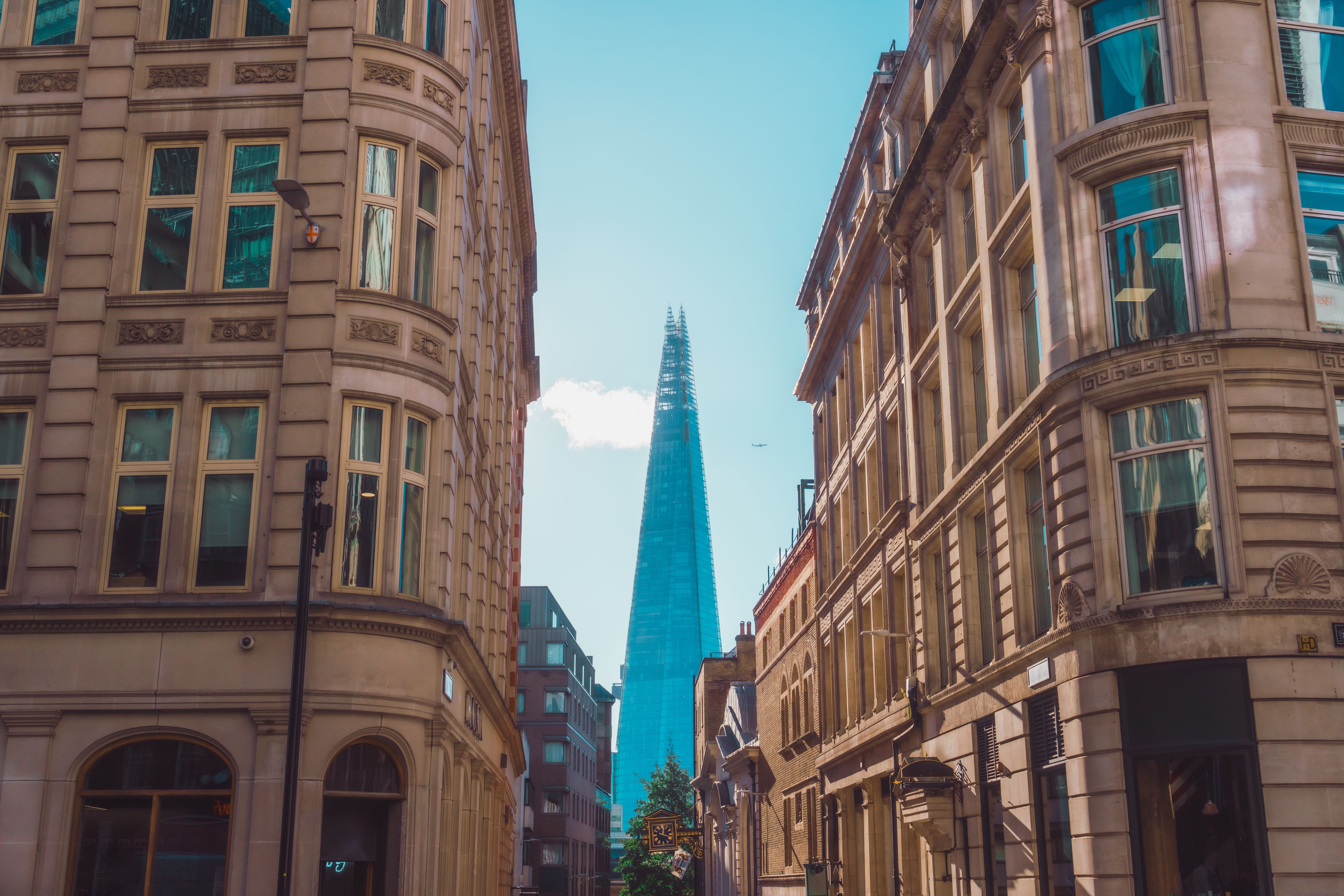 Old and new architecture in London