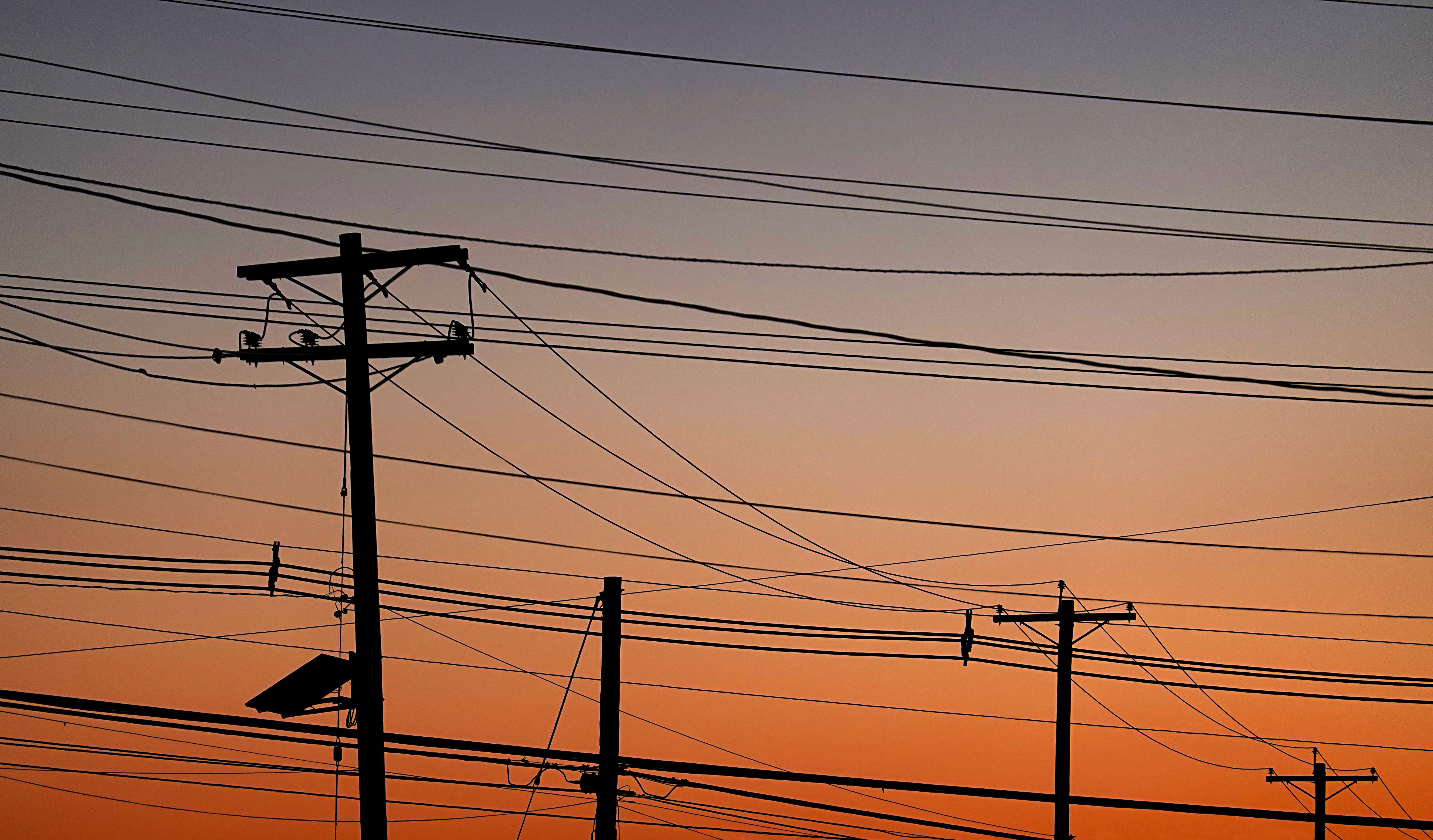 urban power lines