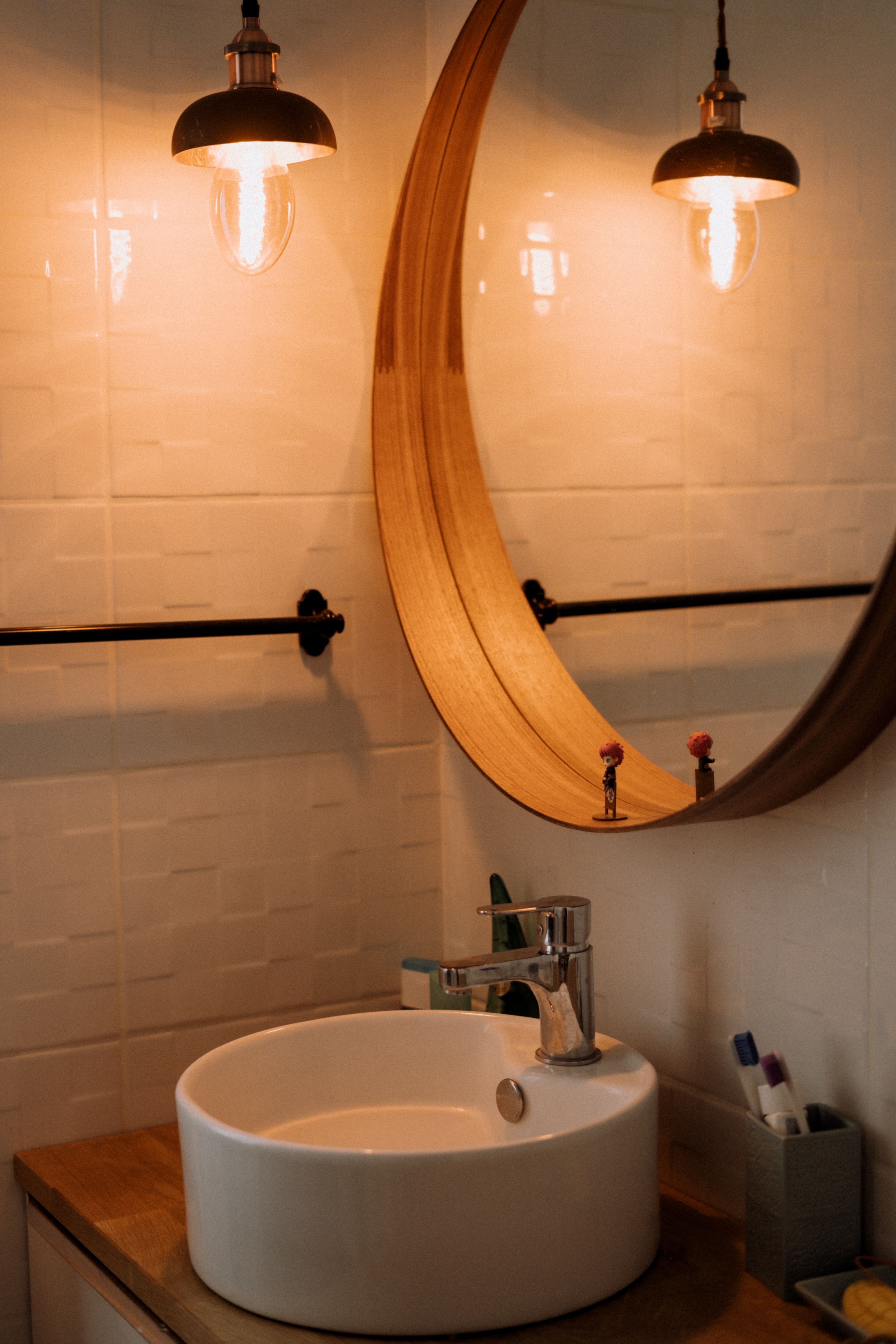 bathroom final touches