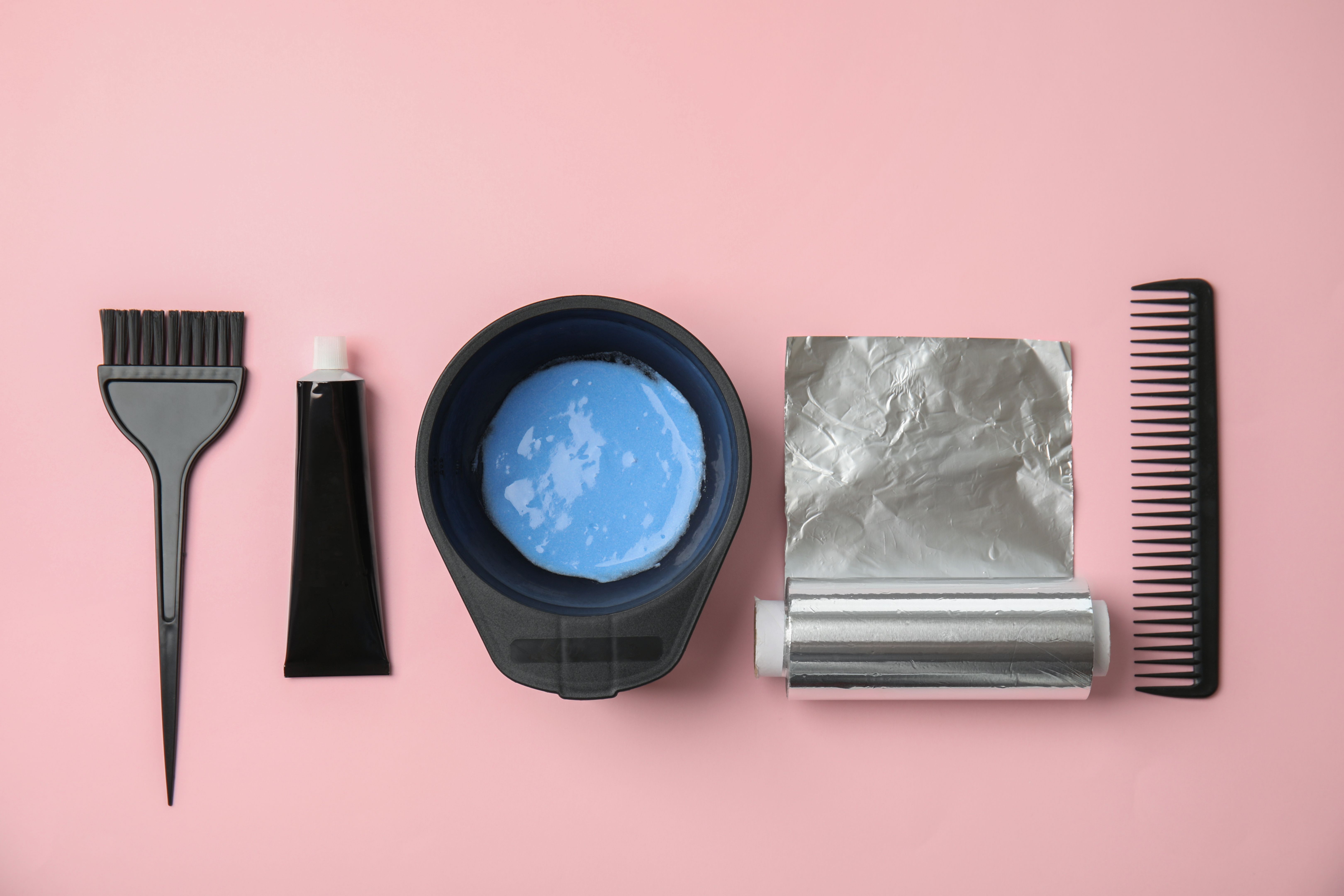 professional hair coloring