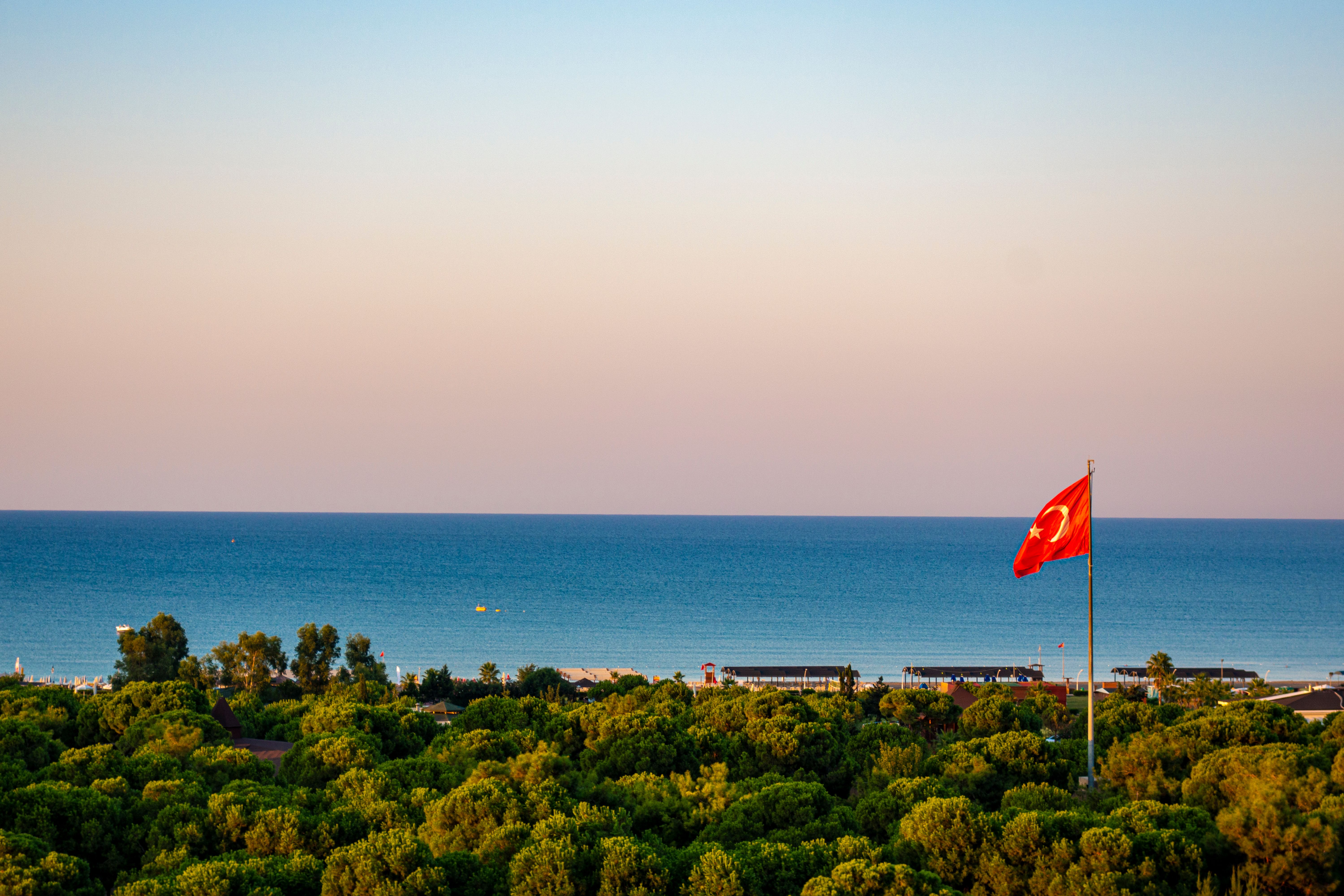 The flag of Turkey The flag of Turkey