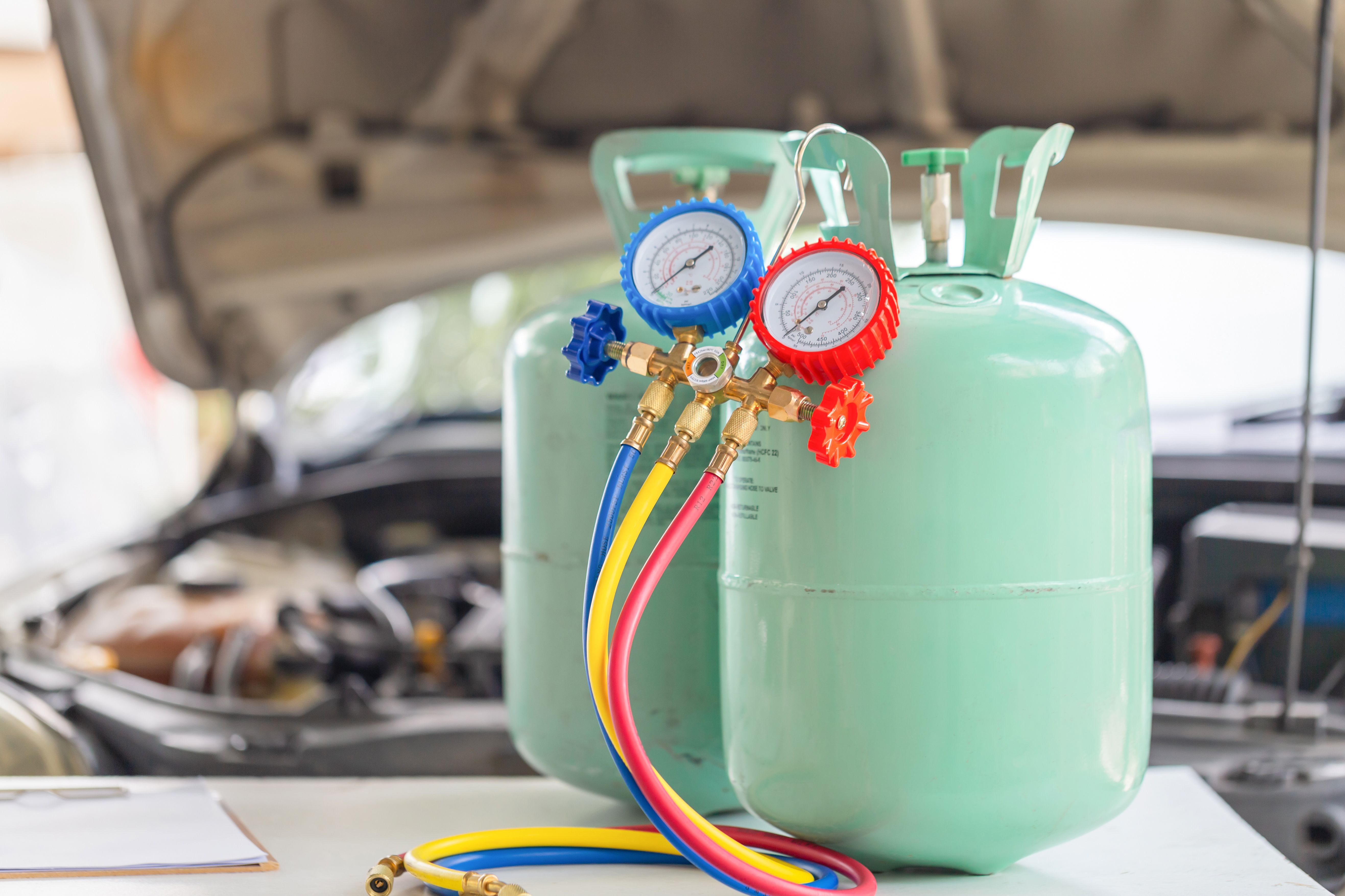 refrigerant climatisation