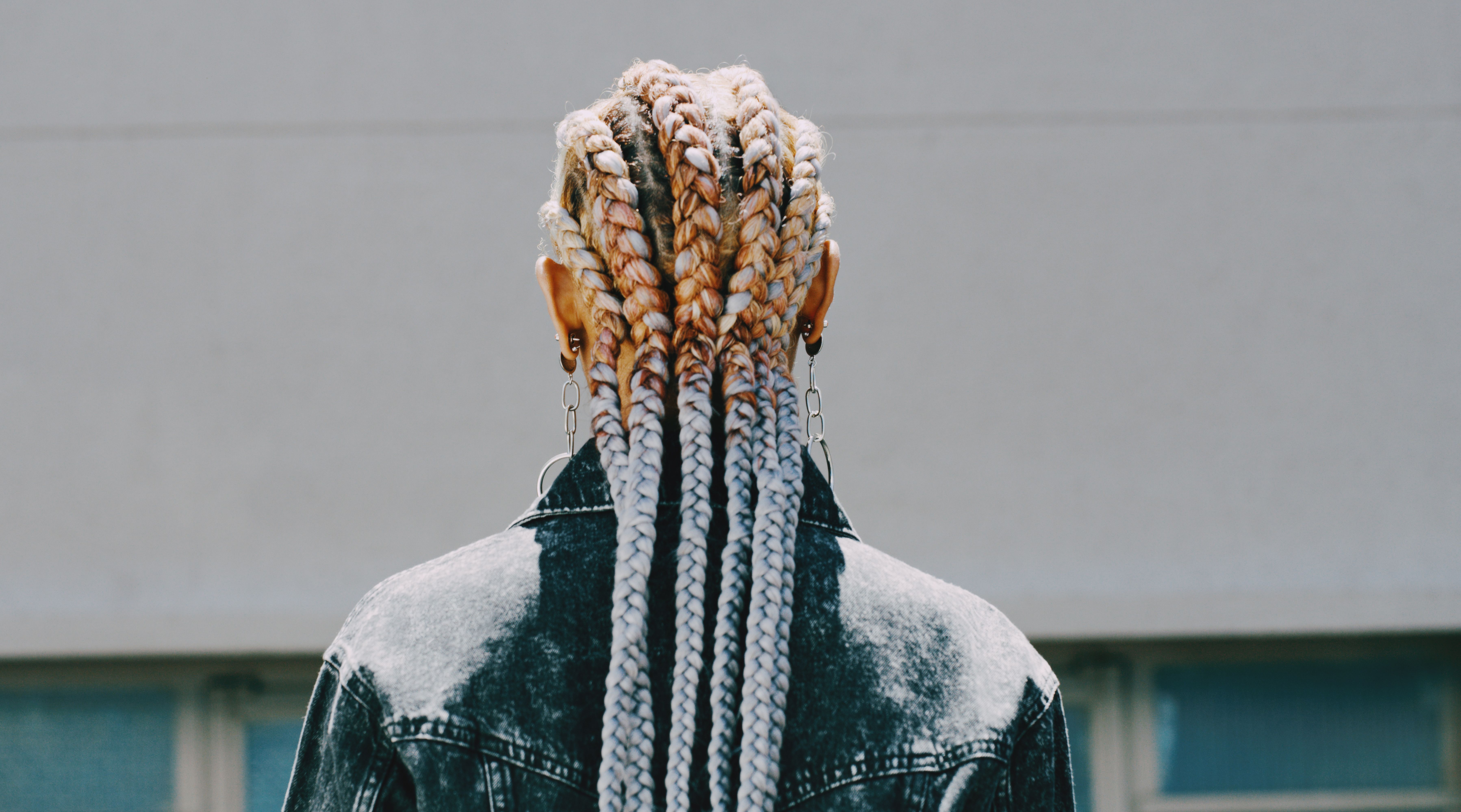 modern fashion cornrows