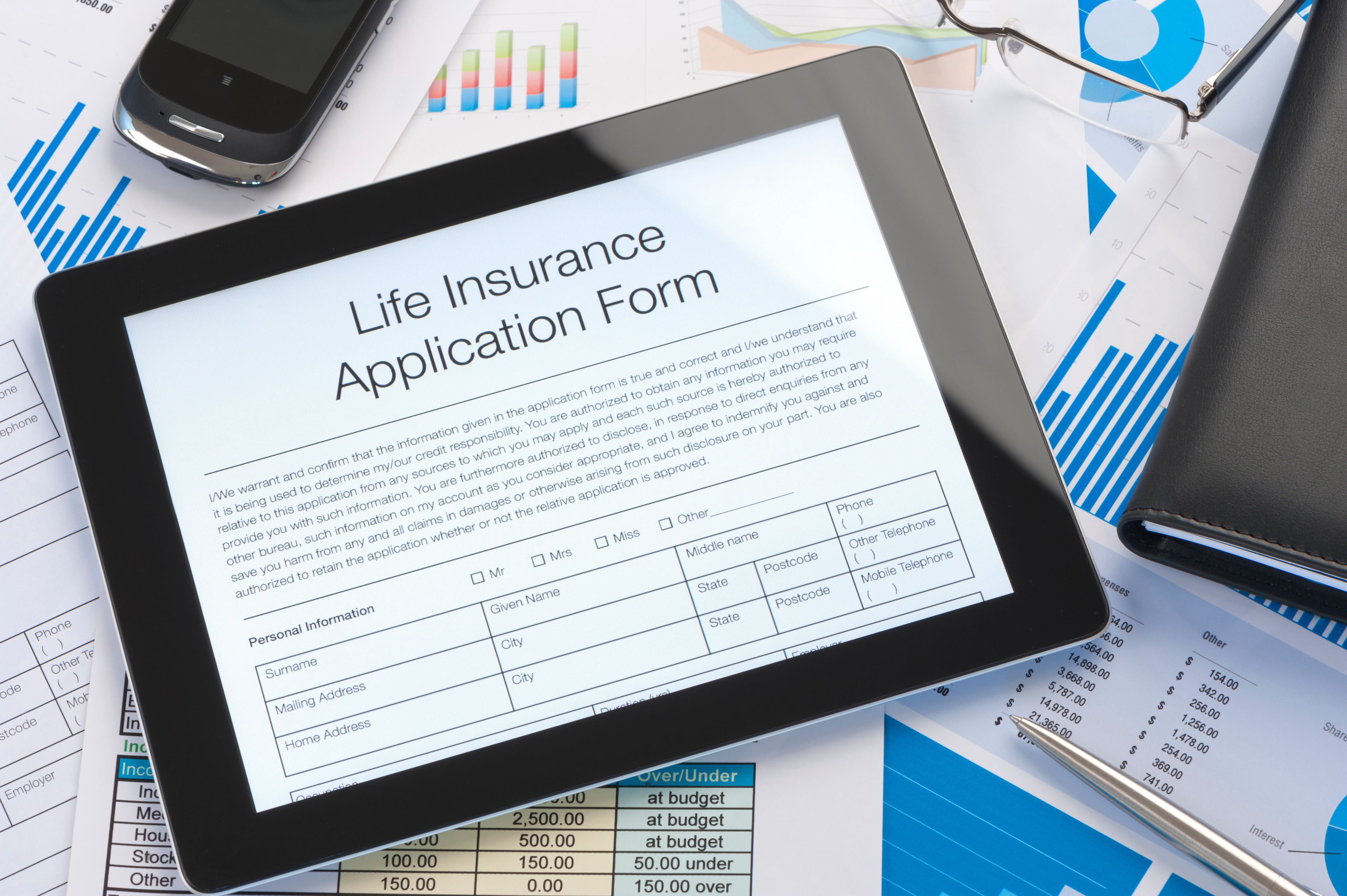 life insurance application