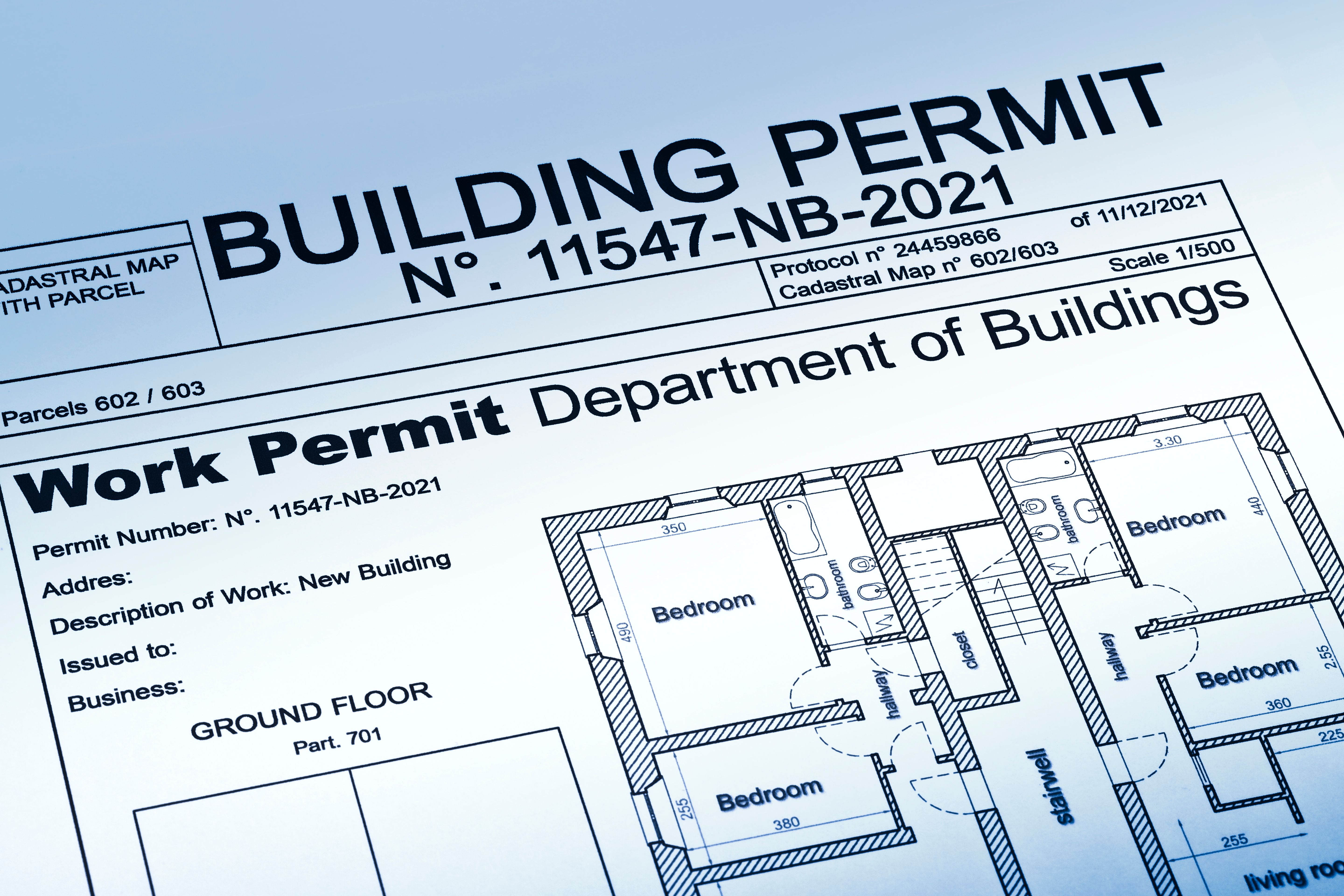 legal permits construction